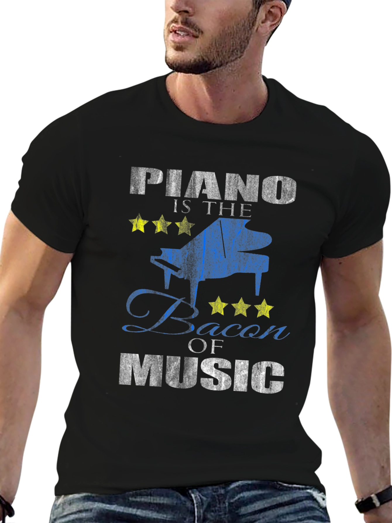 Piano is the Bacon of Music T-Shirt