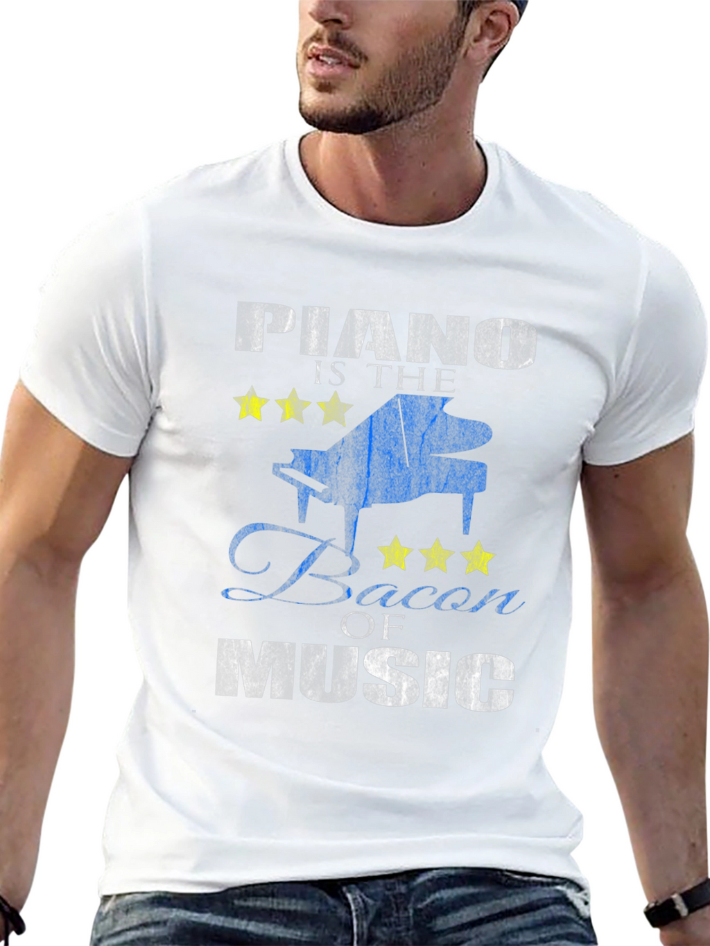 Piano is the Bacon of Music T-Shirt