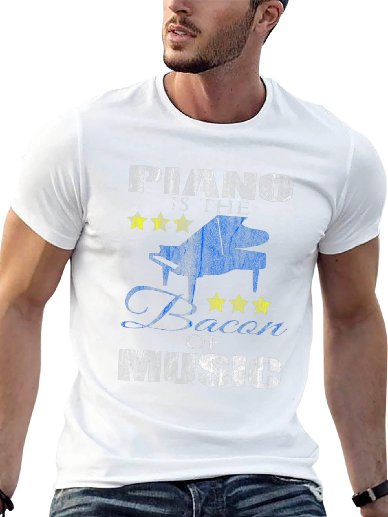 Piano is the Bacon of Music T-Shirt