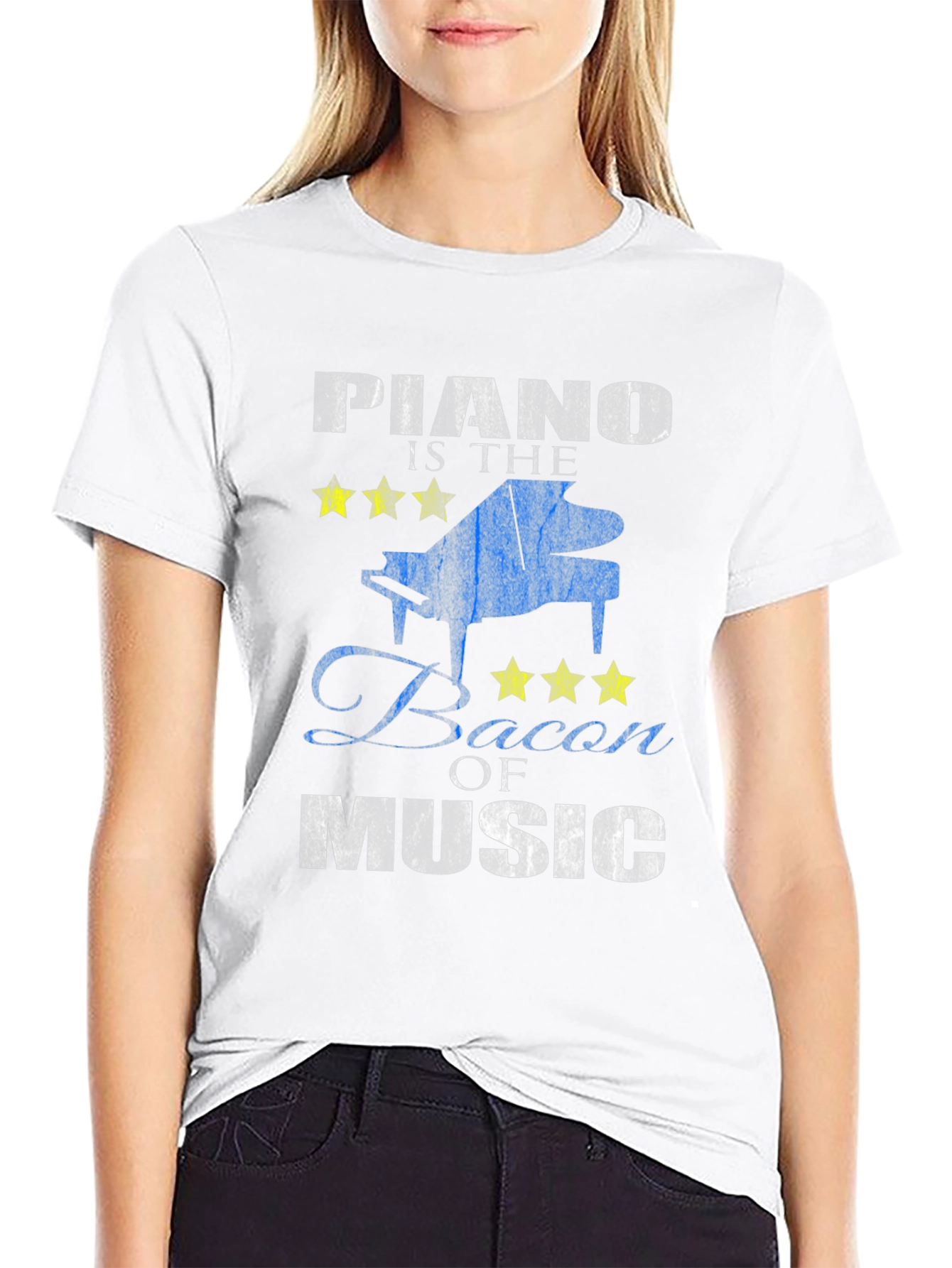Piano is the Bacon of Music T-Shirt