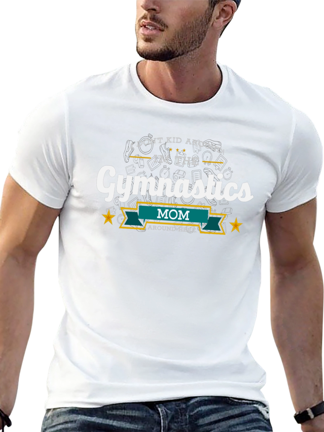 Gymnastics Mom Graphic T-Shirt