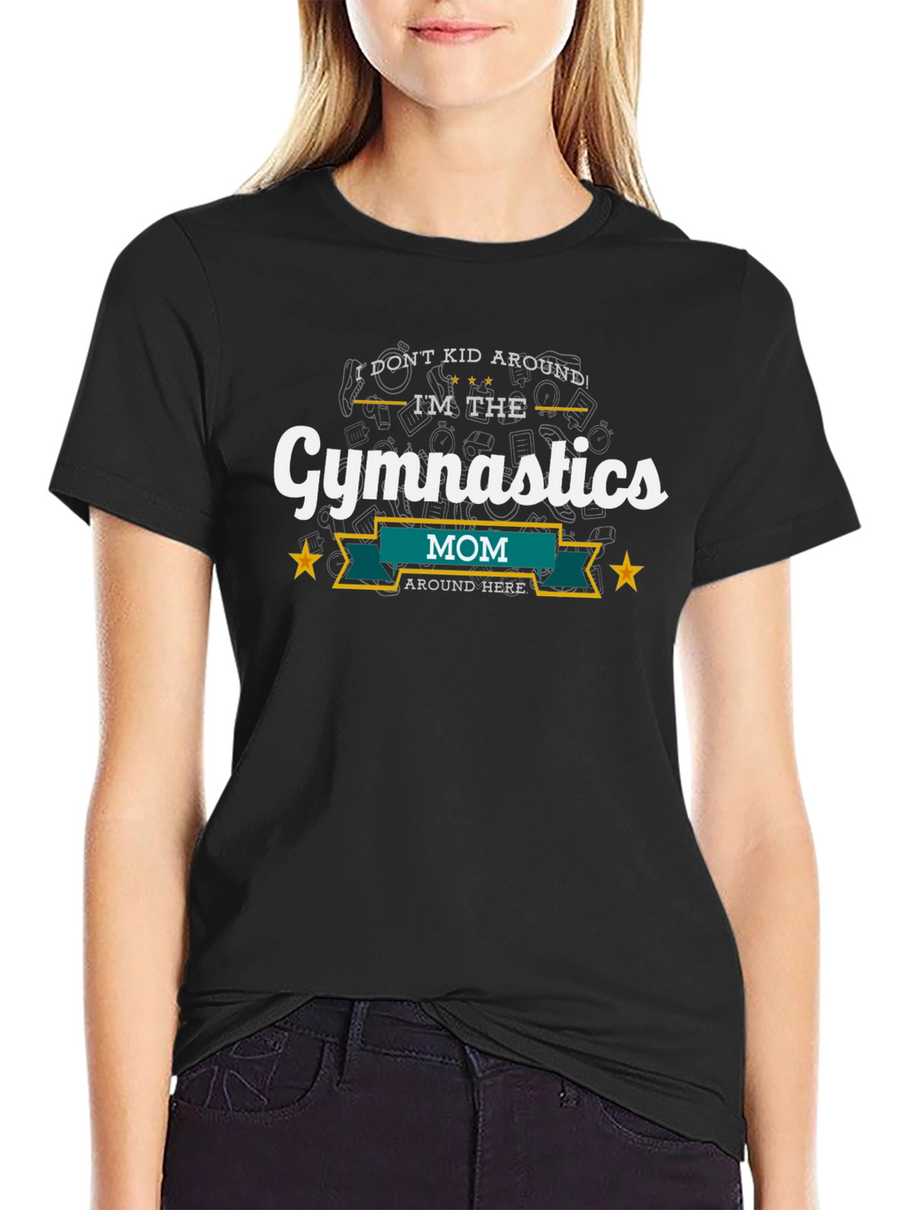 Gymnastics Mom Graphic T-Shirt