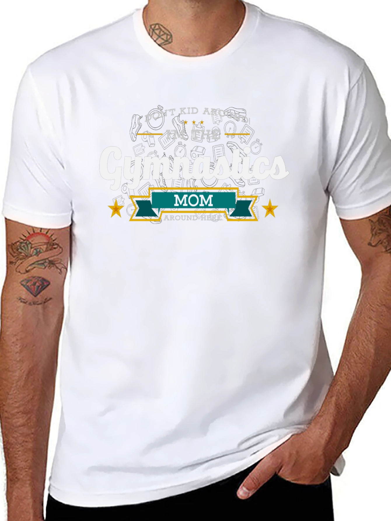 Gymnastics Mom Graphic T-Shirt
