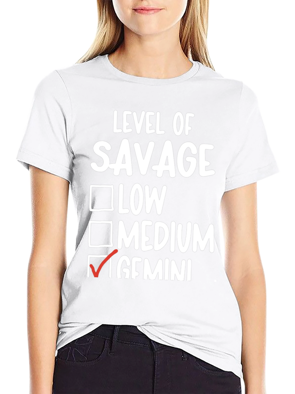 Level of Savage Gemini T-Shirt