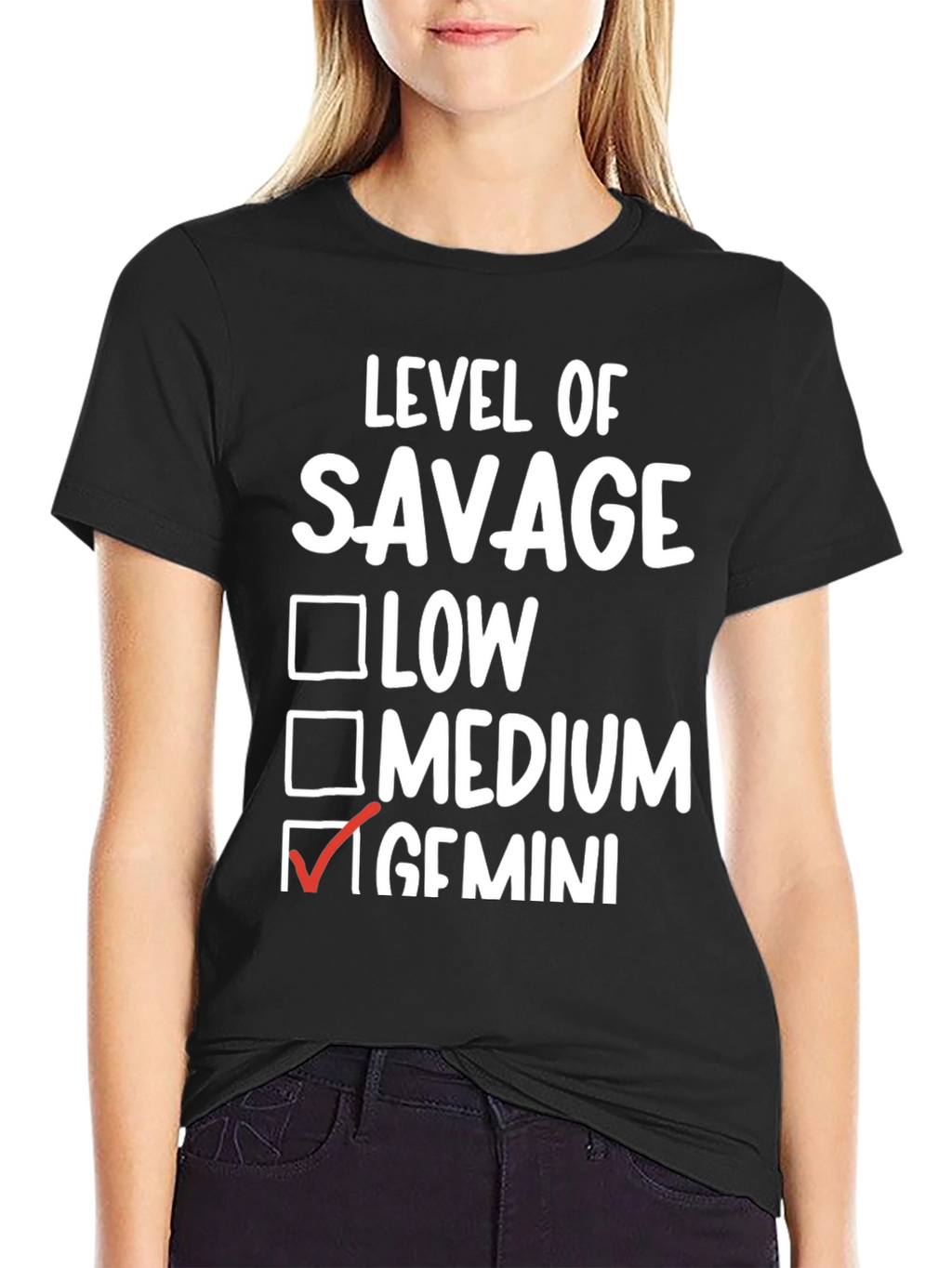 Level of Savage Gemini T-Shirt
