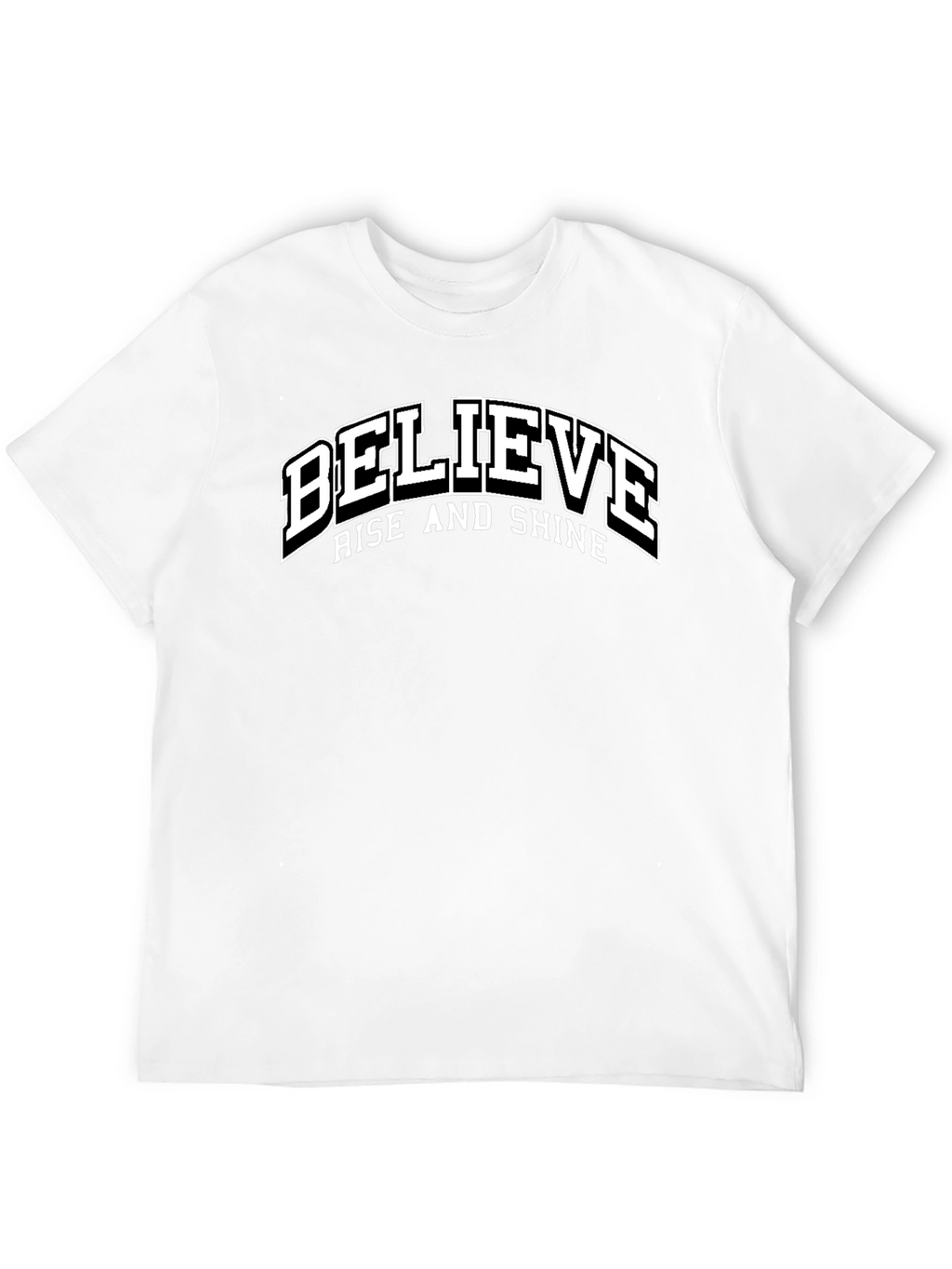 Believe Rise and Shine Graphic Tee - Black
