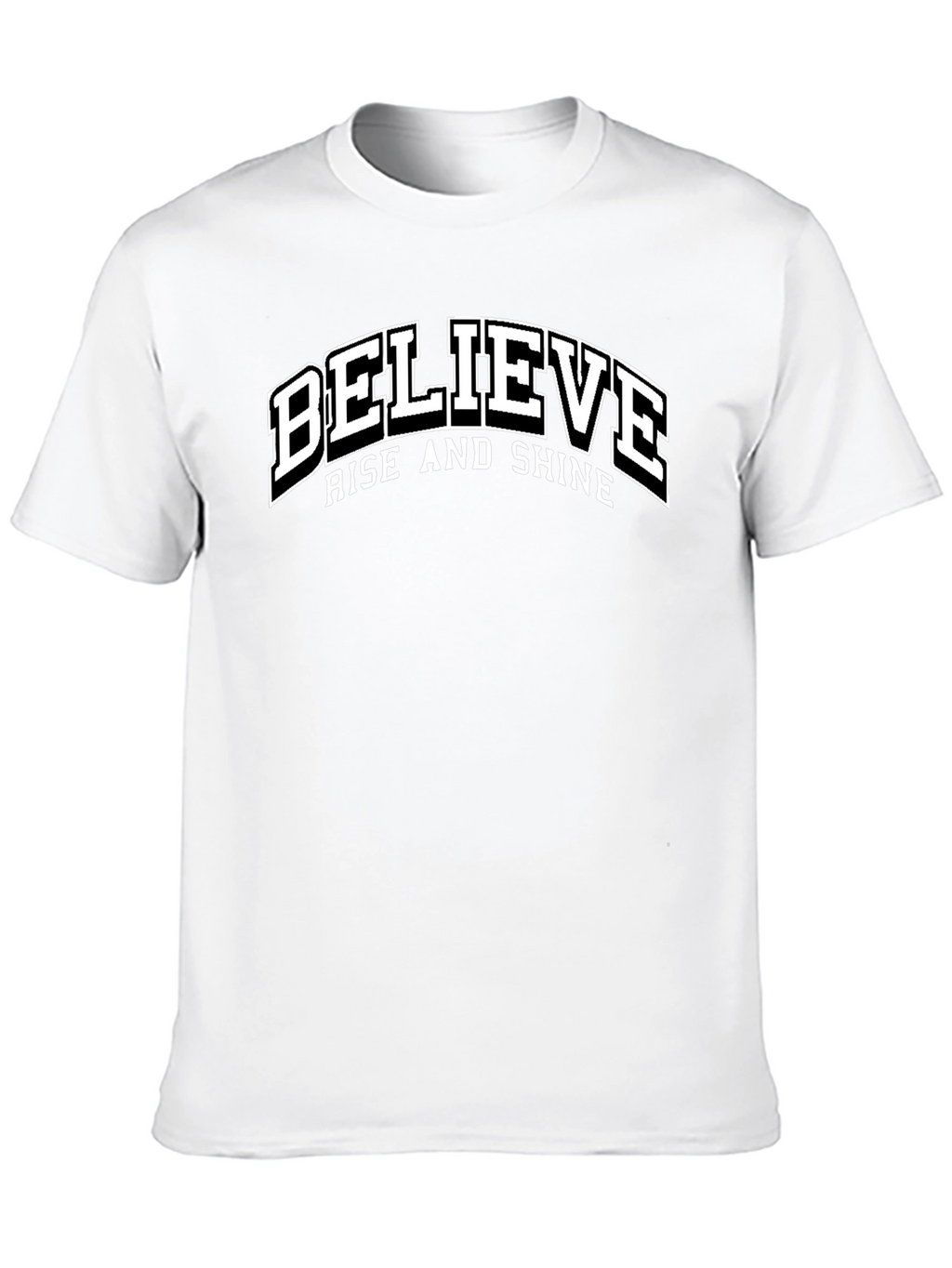Believe Rise and Shine Graphic Tee - Black
