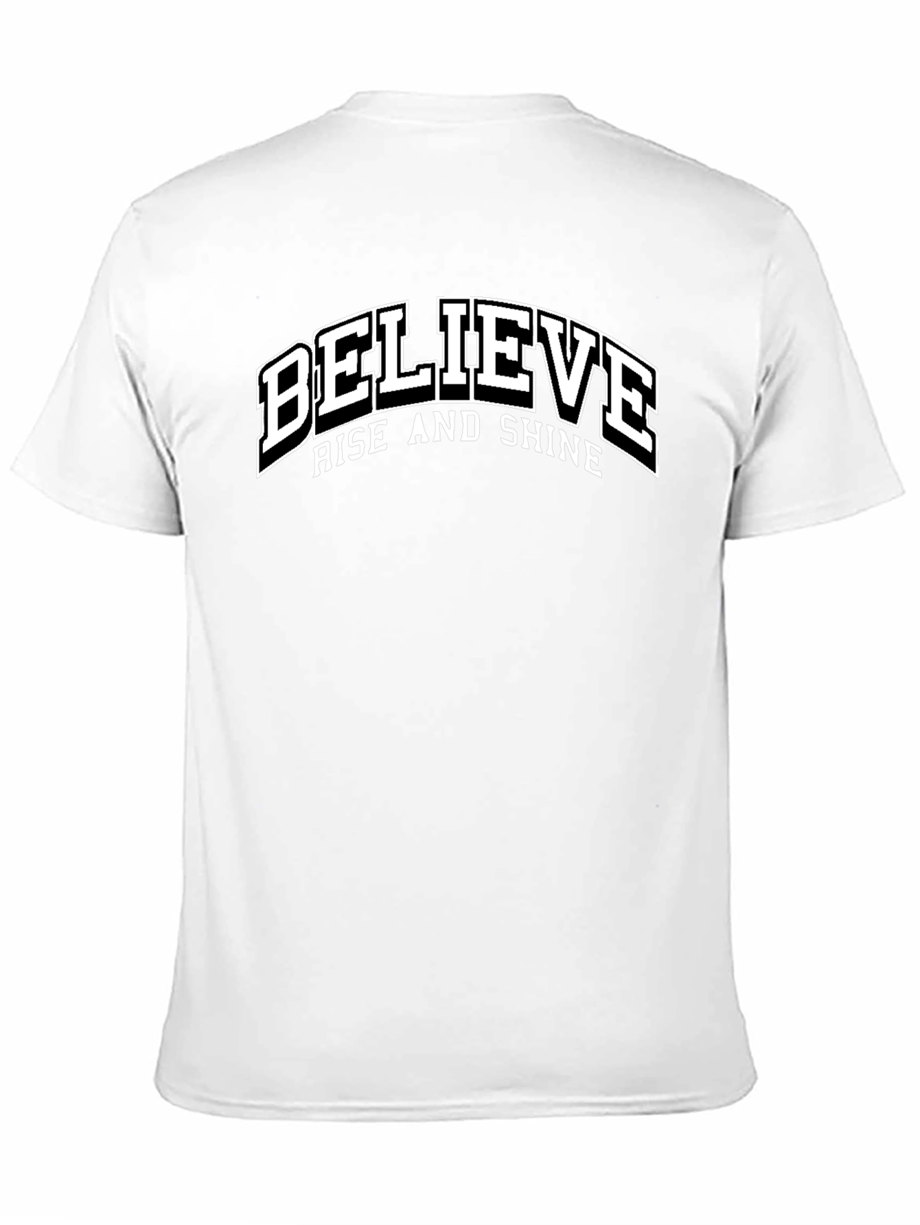 Believe Rise and Shine Graphic Tee - Black
