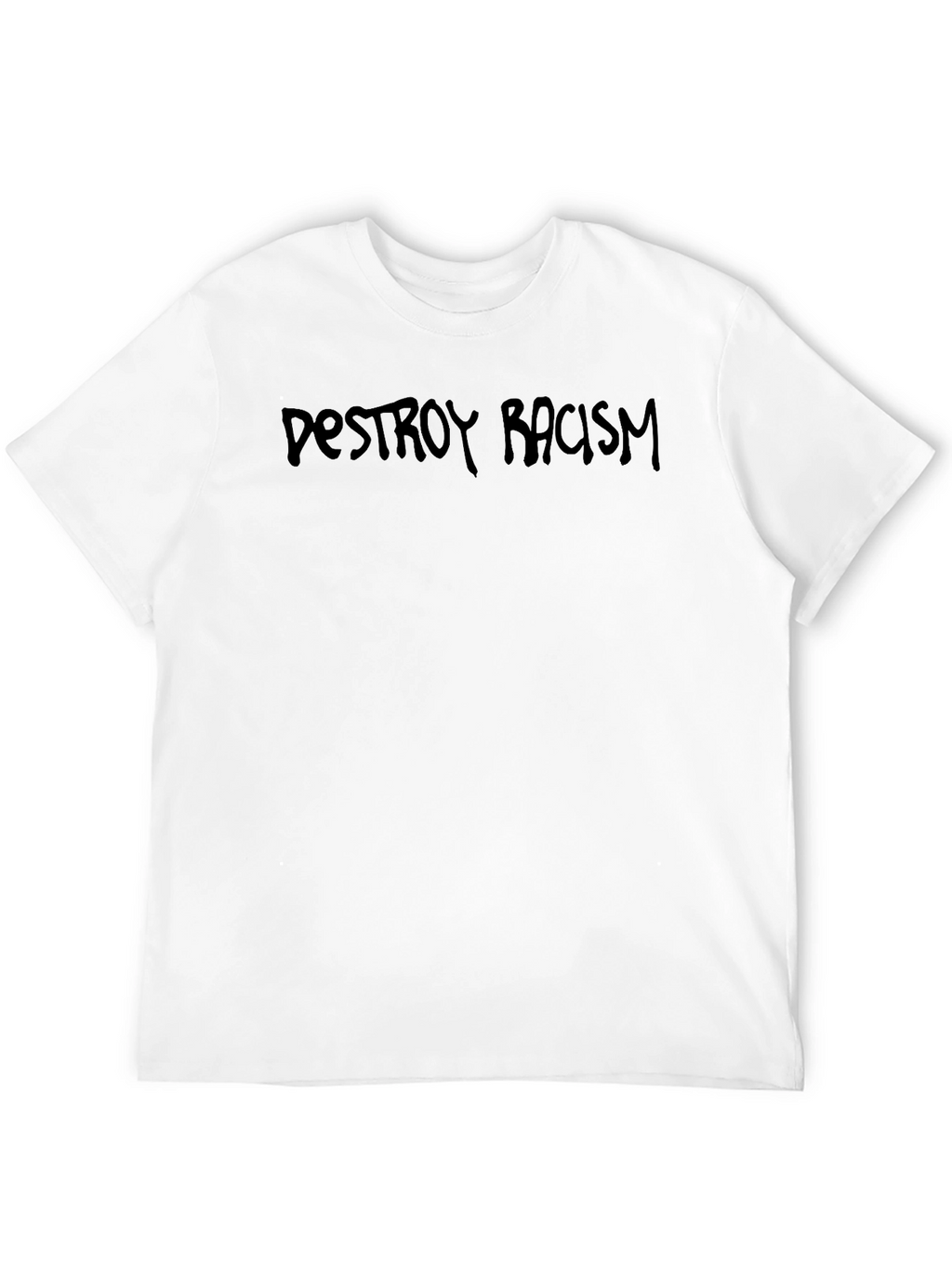 Destroy Racism Black Graphic Tee