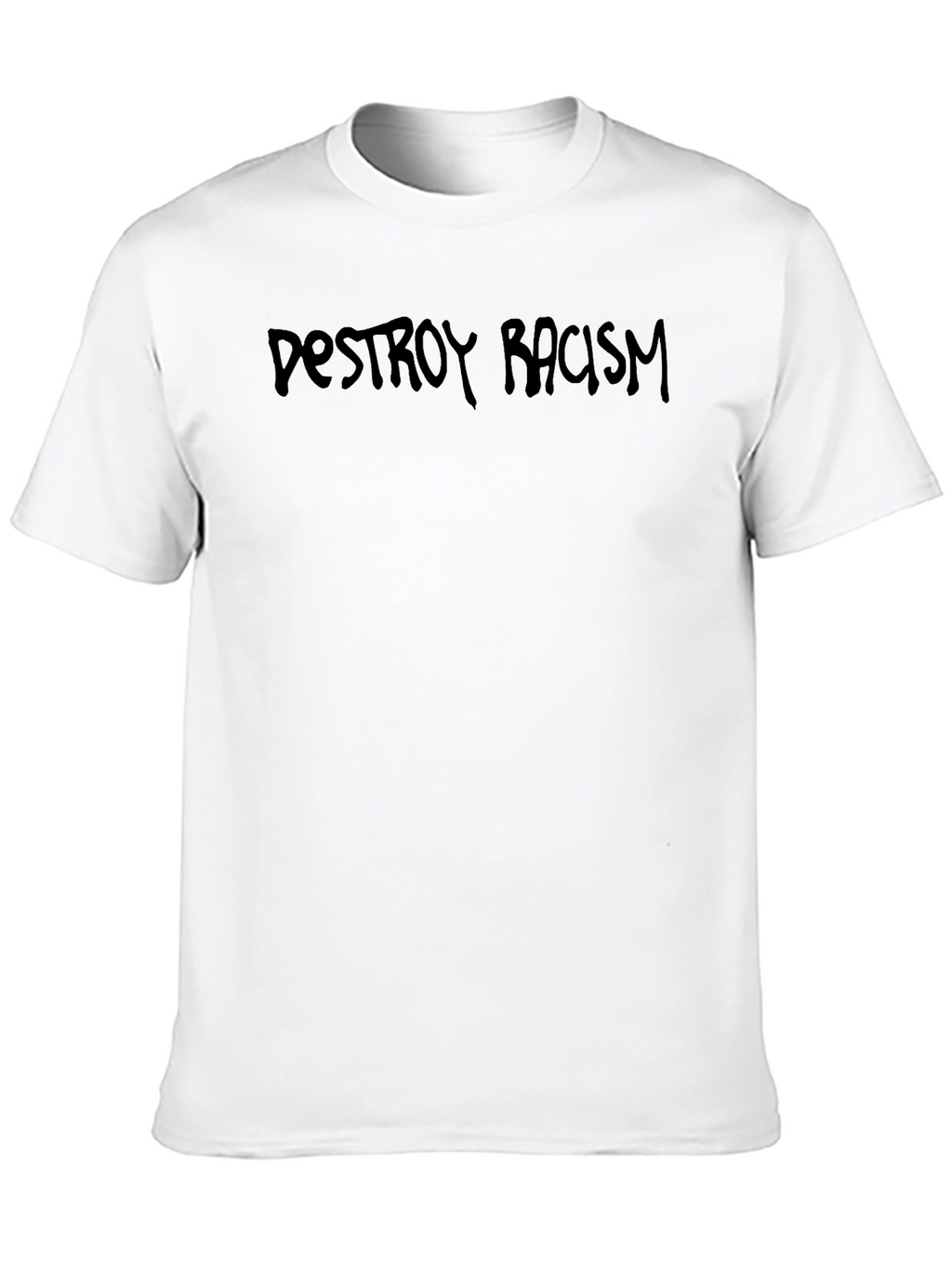 Destroy Racism Black Graphic Tee