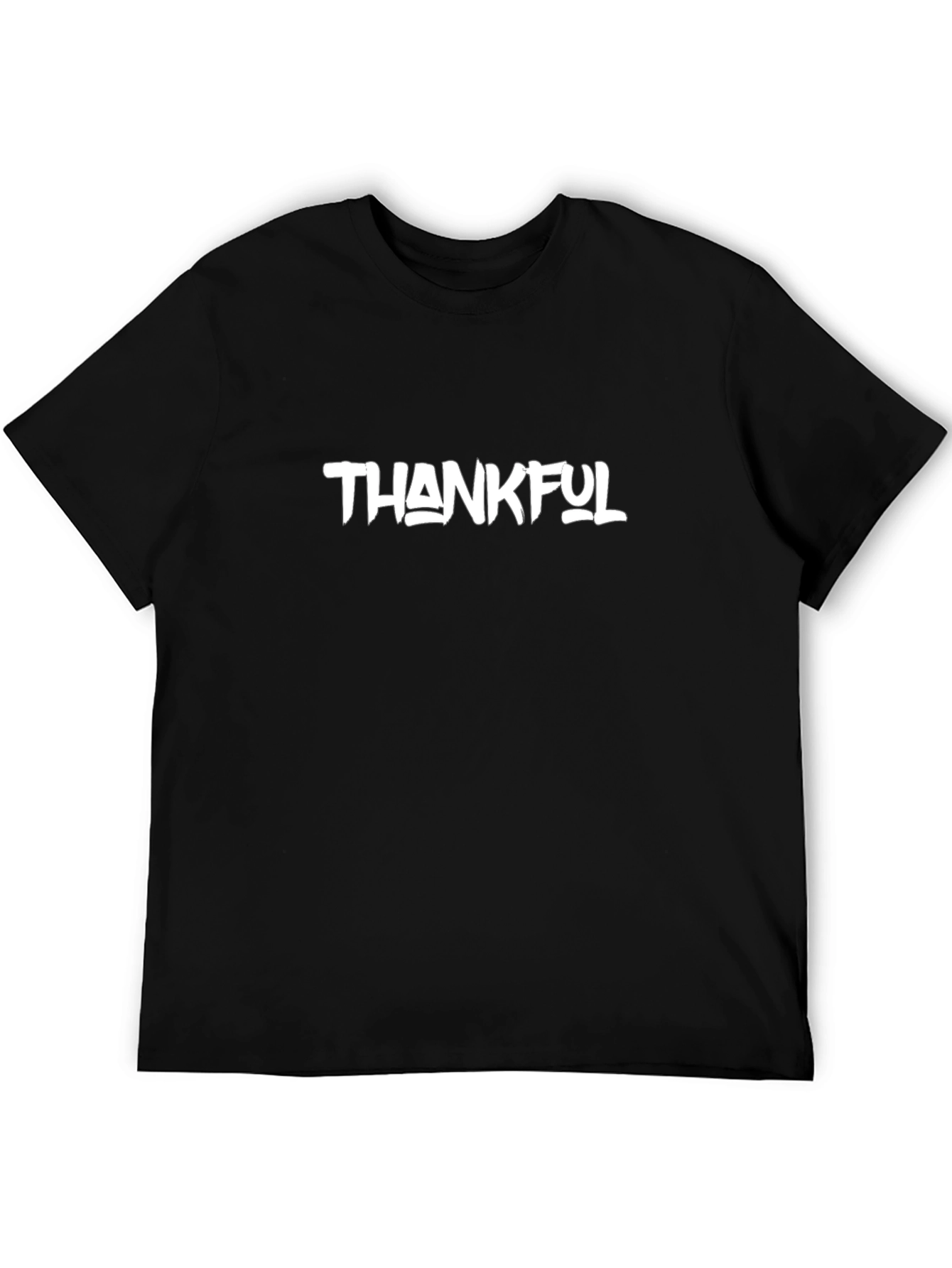 Thankful Graphic Tee - Mens Short Sleeve Crew Neck