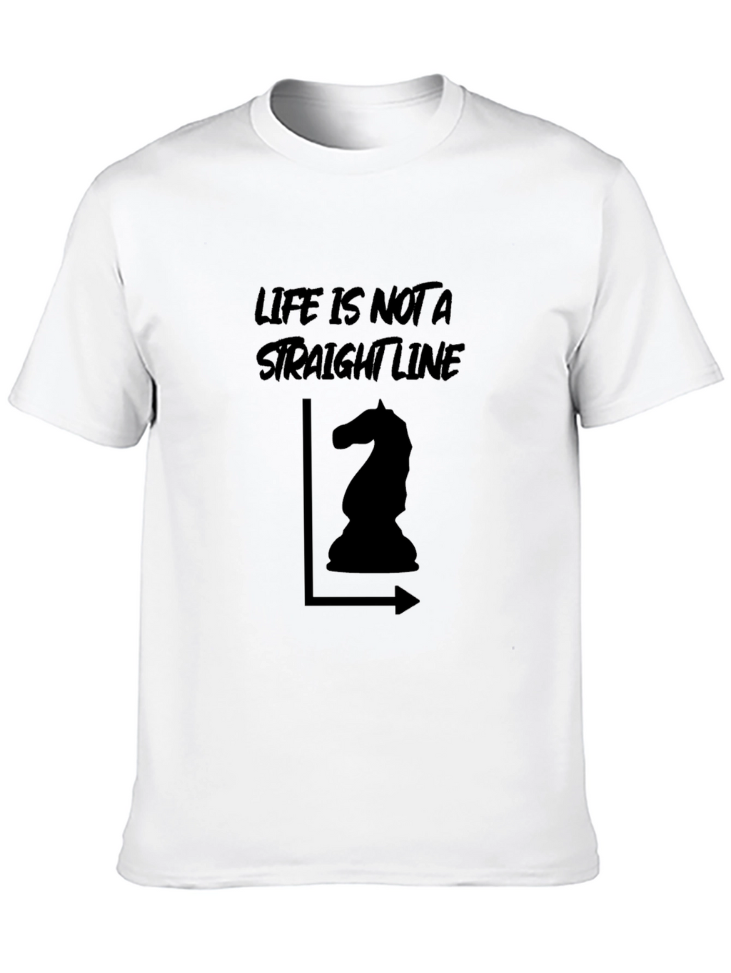 Life is not a Straight Line T-Shirt