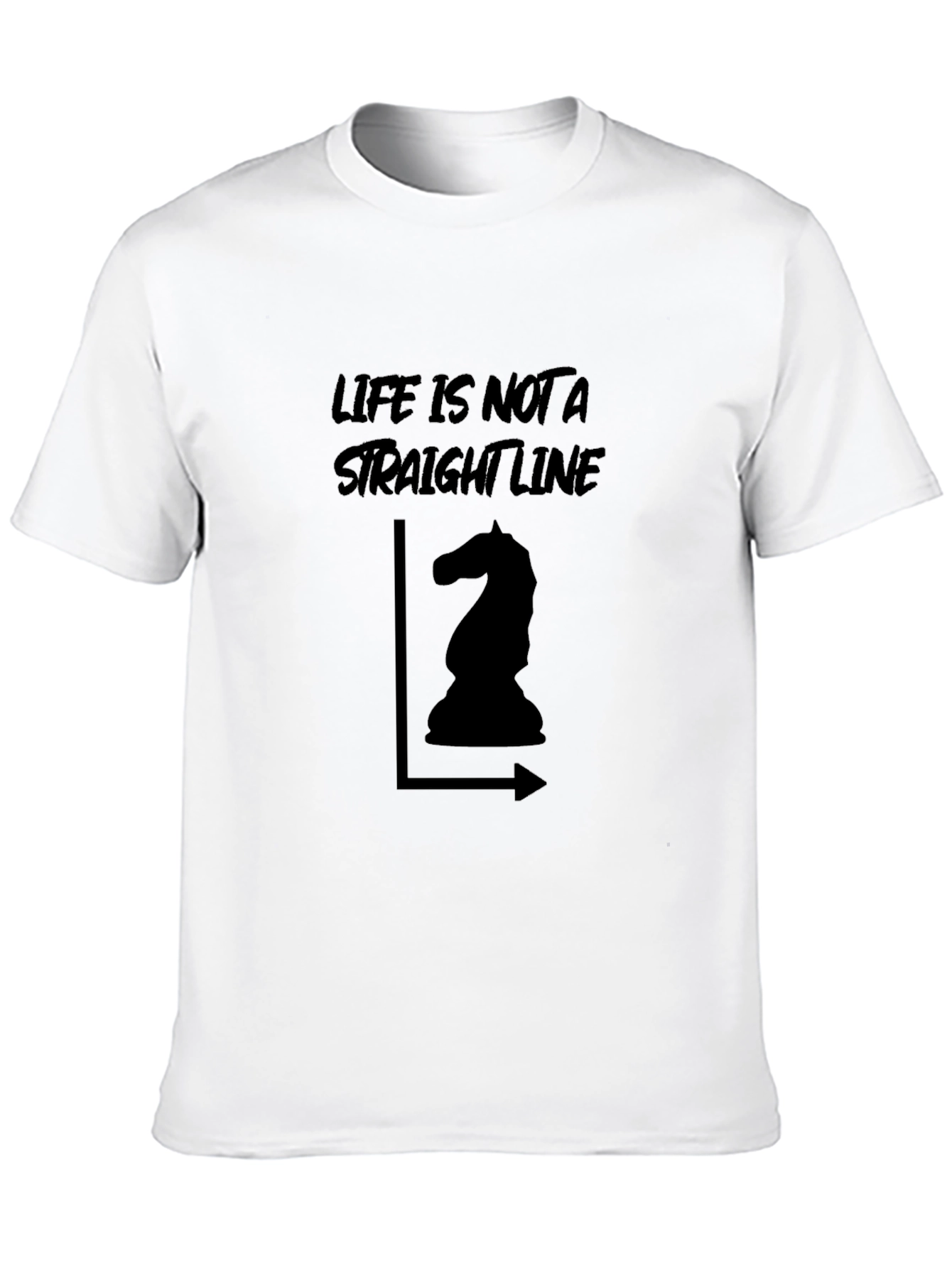 Life is not a Straight Line T-Shirt