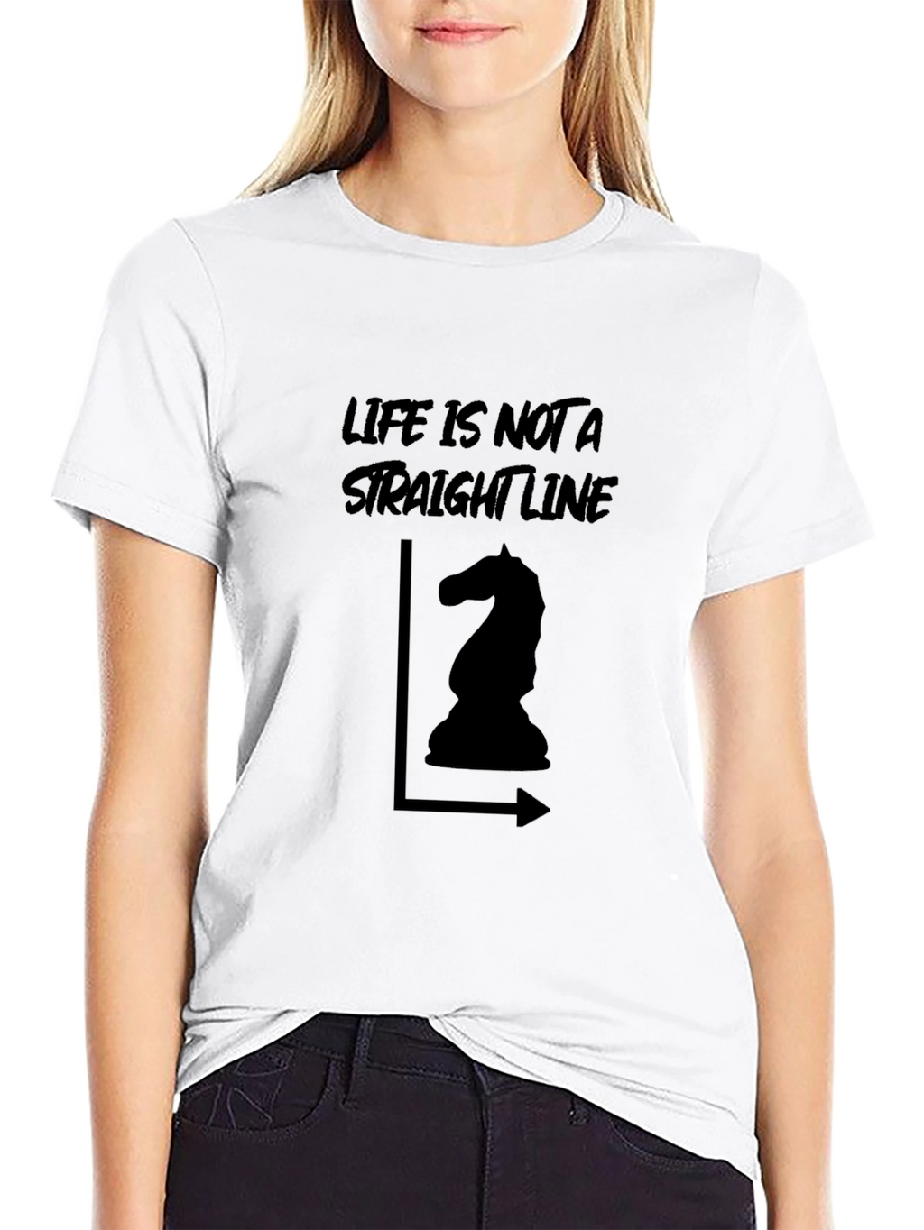 Life is not a Straight Line T-Shirt