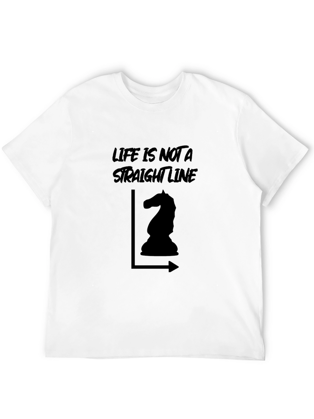 Life is not a Straight Line T-Shirt