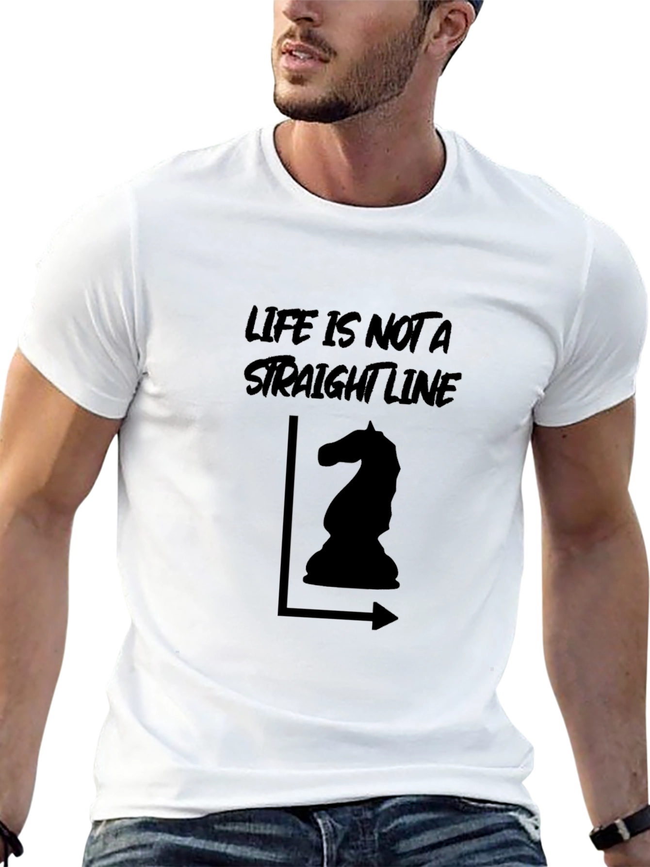 Life is not a Straight Line T-Shirt