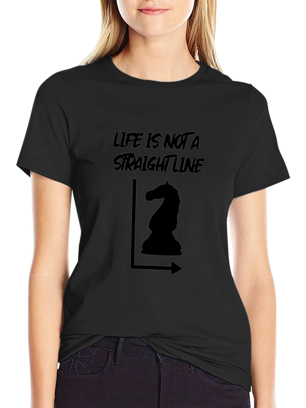 Life is not a Straight Line T-Shirt