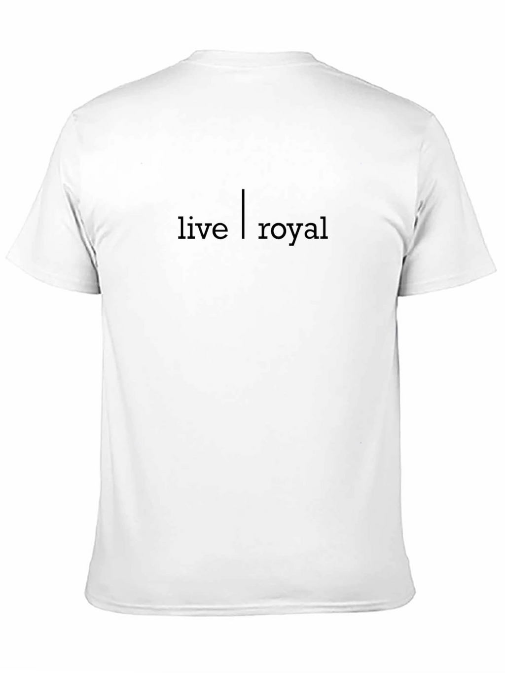Live Royal Black Graphic T-Shirt