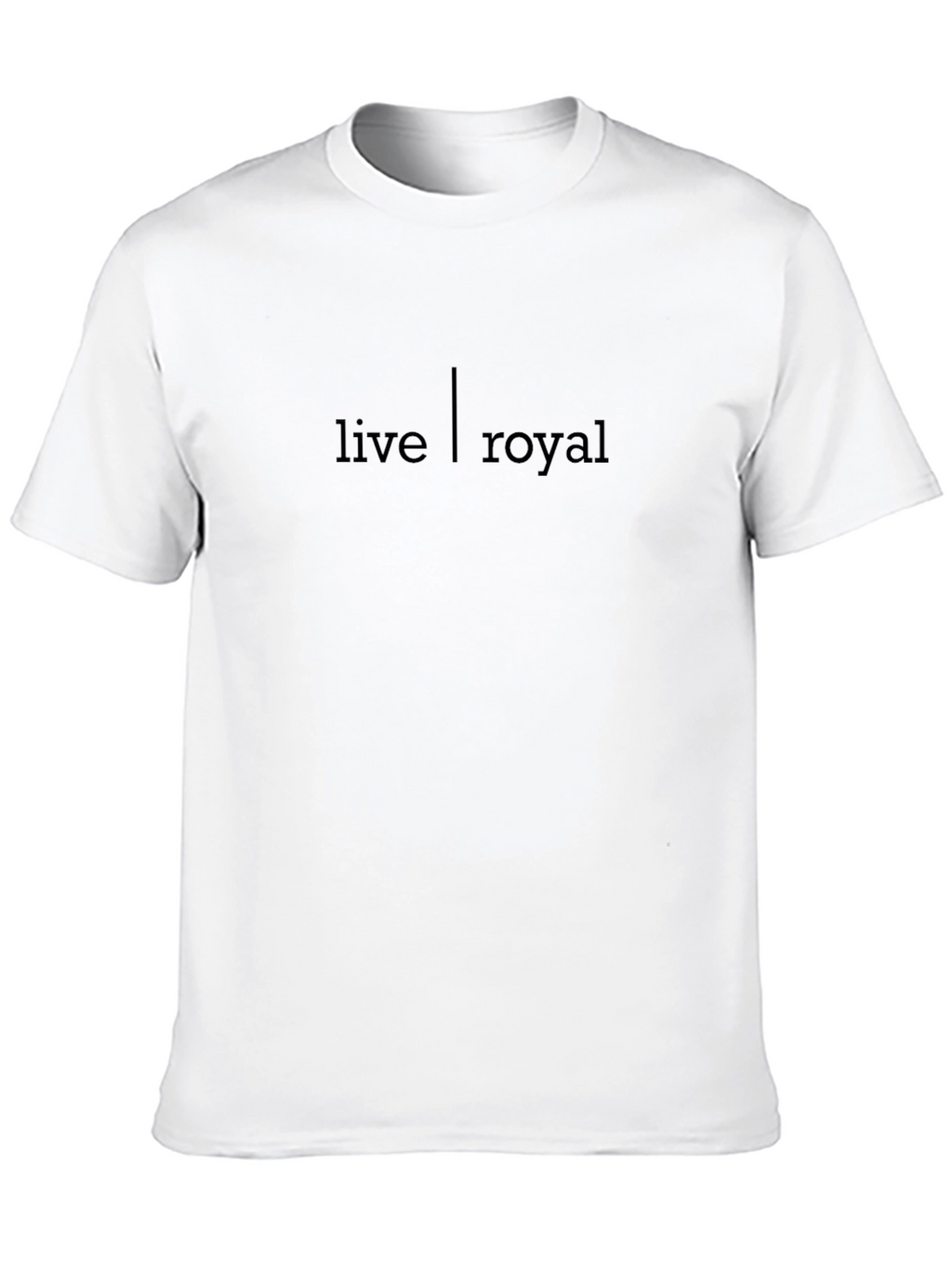 Live Royal Black Graphic T-Shirt