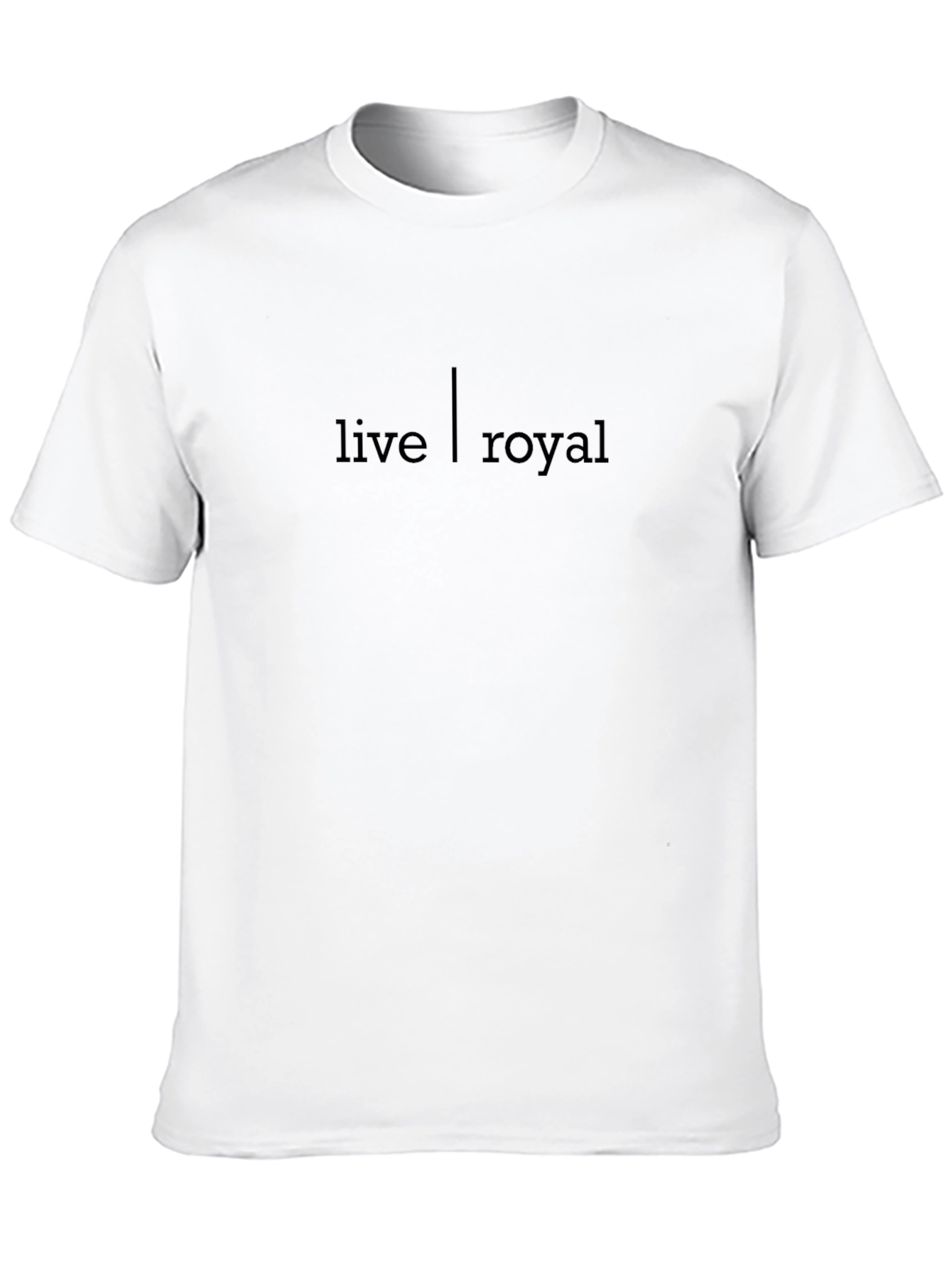 Live Royal Black Graphic T-Shirt