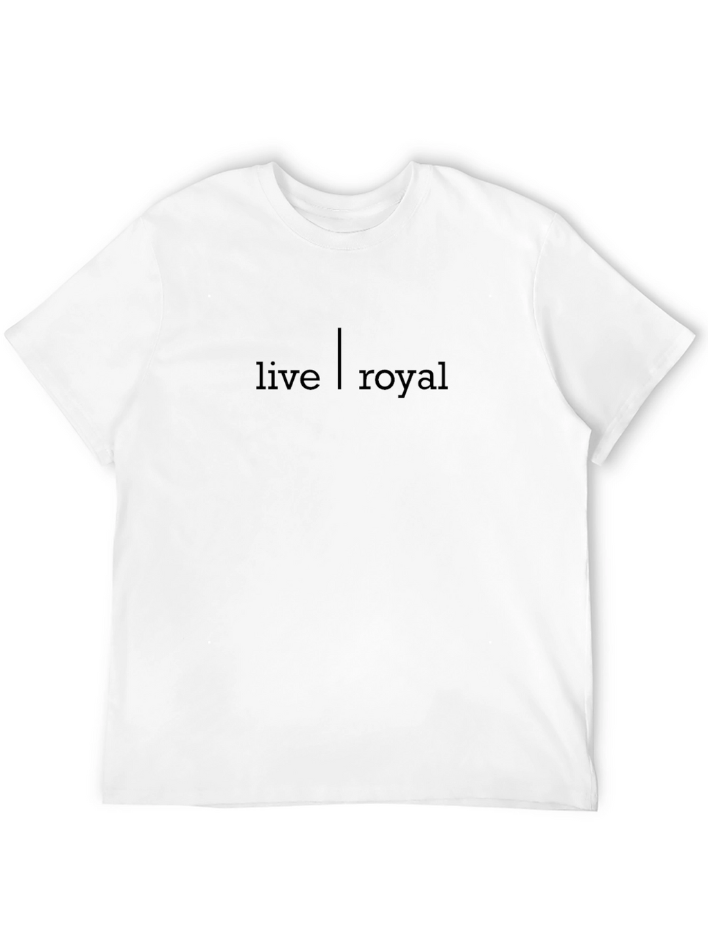 Live Royal Black Graphic T-Shirt