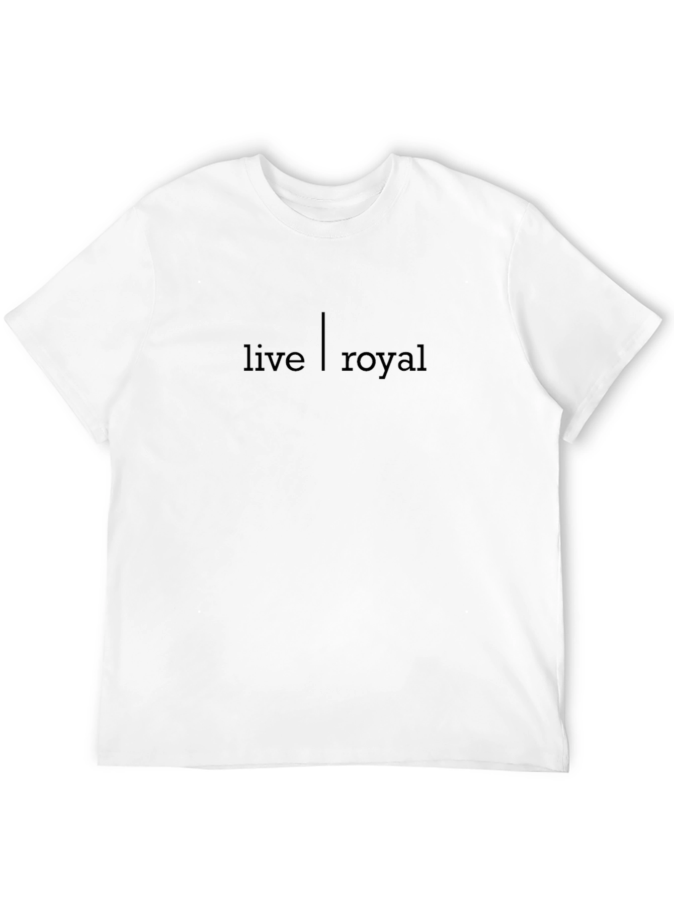 Live Royal Black Graphic T-Shirt