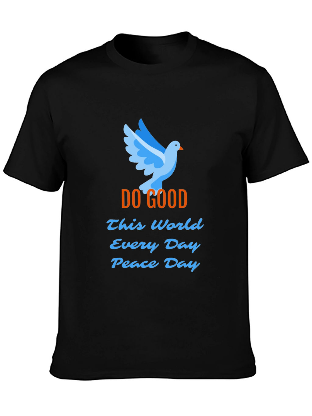 Peace Dove Graphic T-Shirt - Do Good Peace Day