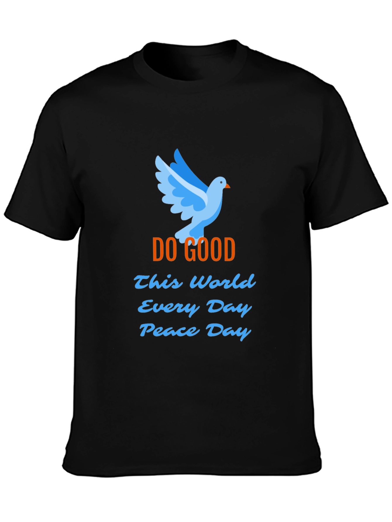 Peace Dove Graphic T-Shirt - Do Good Peace Day