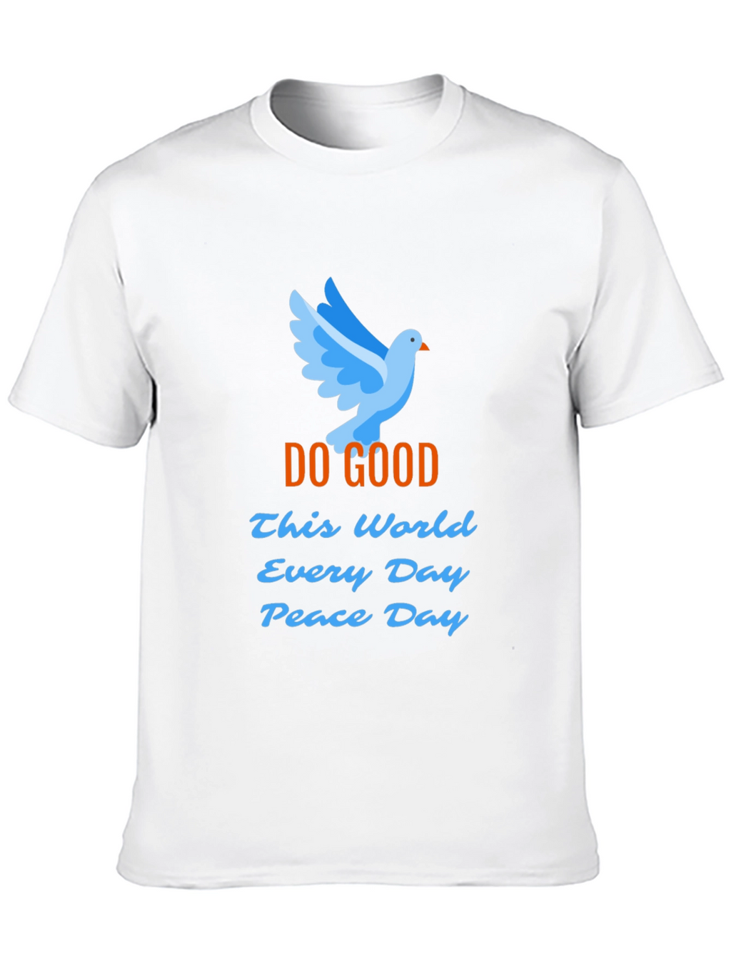 Peace Dove Graphic T-Shirt - Do Good Peace Day