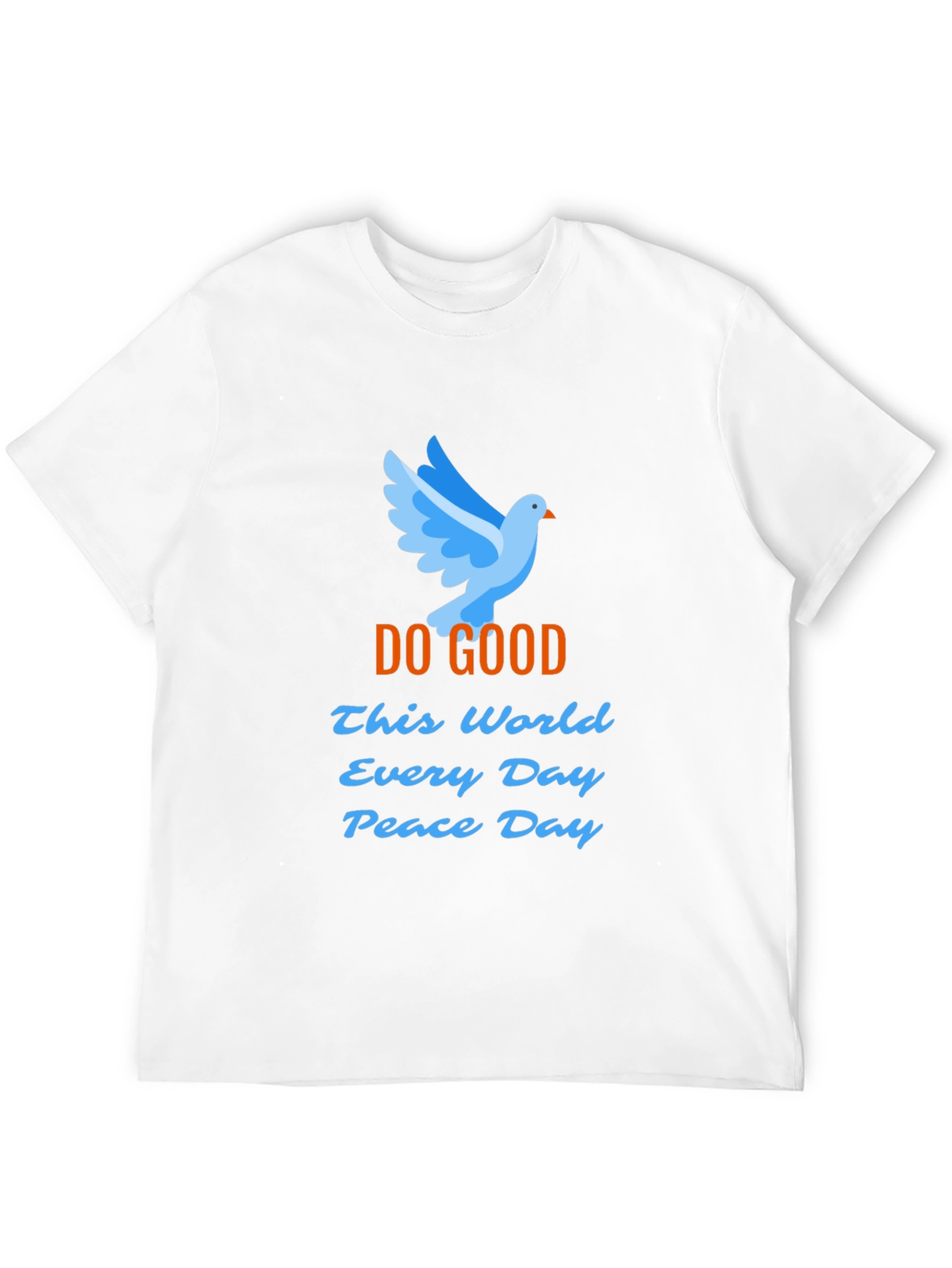 Peace Dove Graphic T-Shirt - Do Good Peace Day
