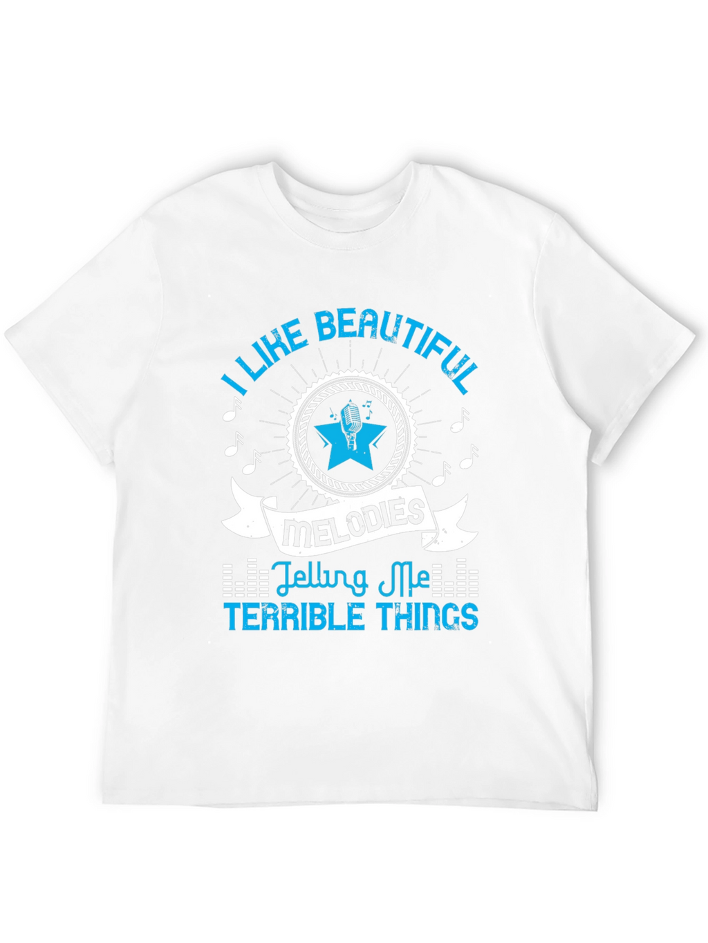 Beautiful Melodies Graphic T-Shirt - Black