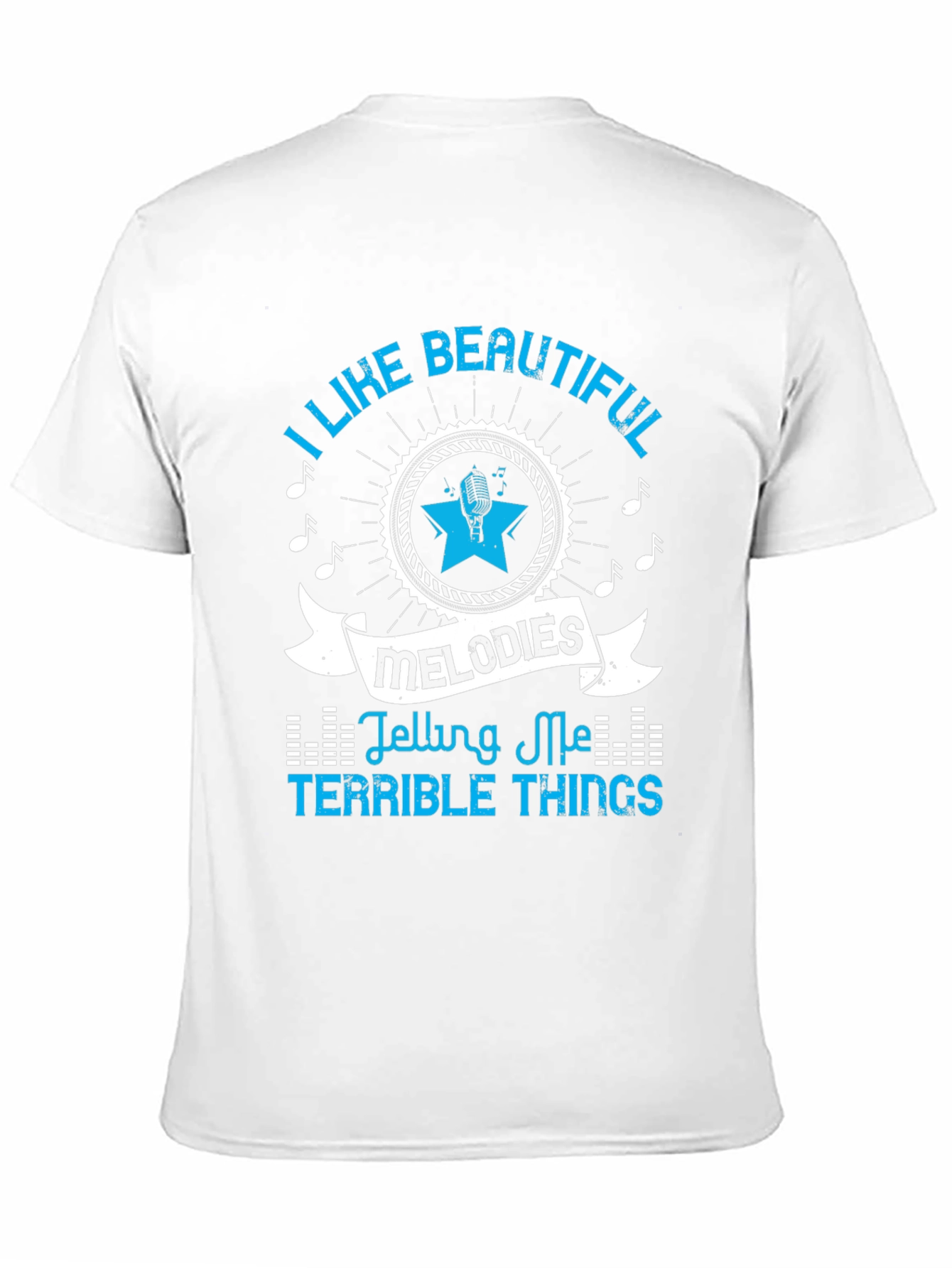 Beautiful Melodies Graphic T-Shirt - Black