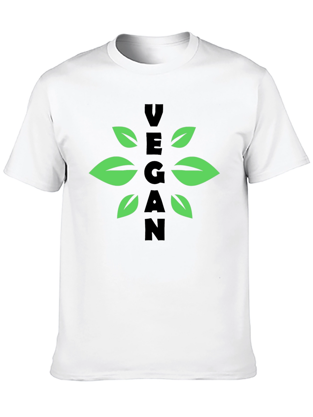 Vegan Graphic Tee - Eco-Friendly Fashion