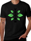 Vegan Graphic Tee - Eco-Friendly Fashion