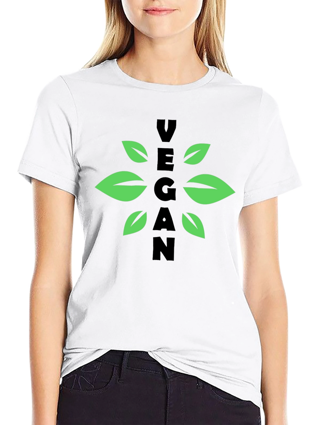 Vegan Graphic Tee - Eco-Friendly Fashion