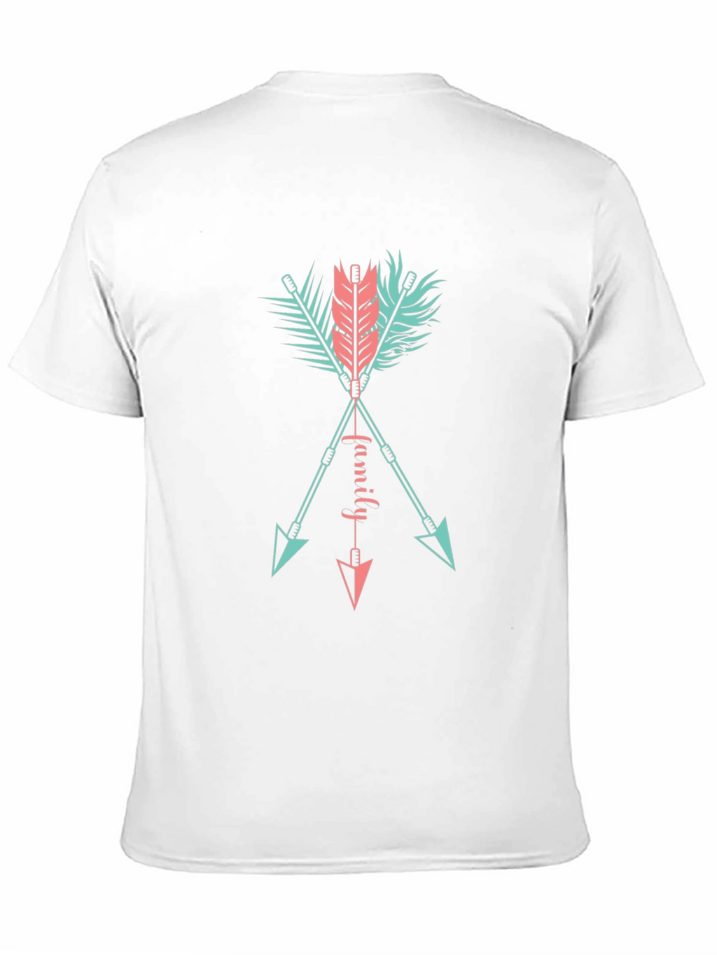 Family Arrows Graphic Tee - Casual Comfort