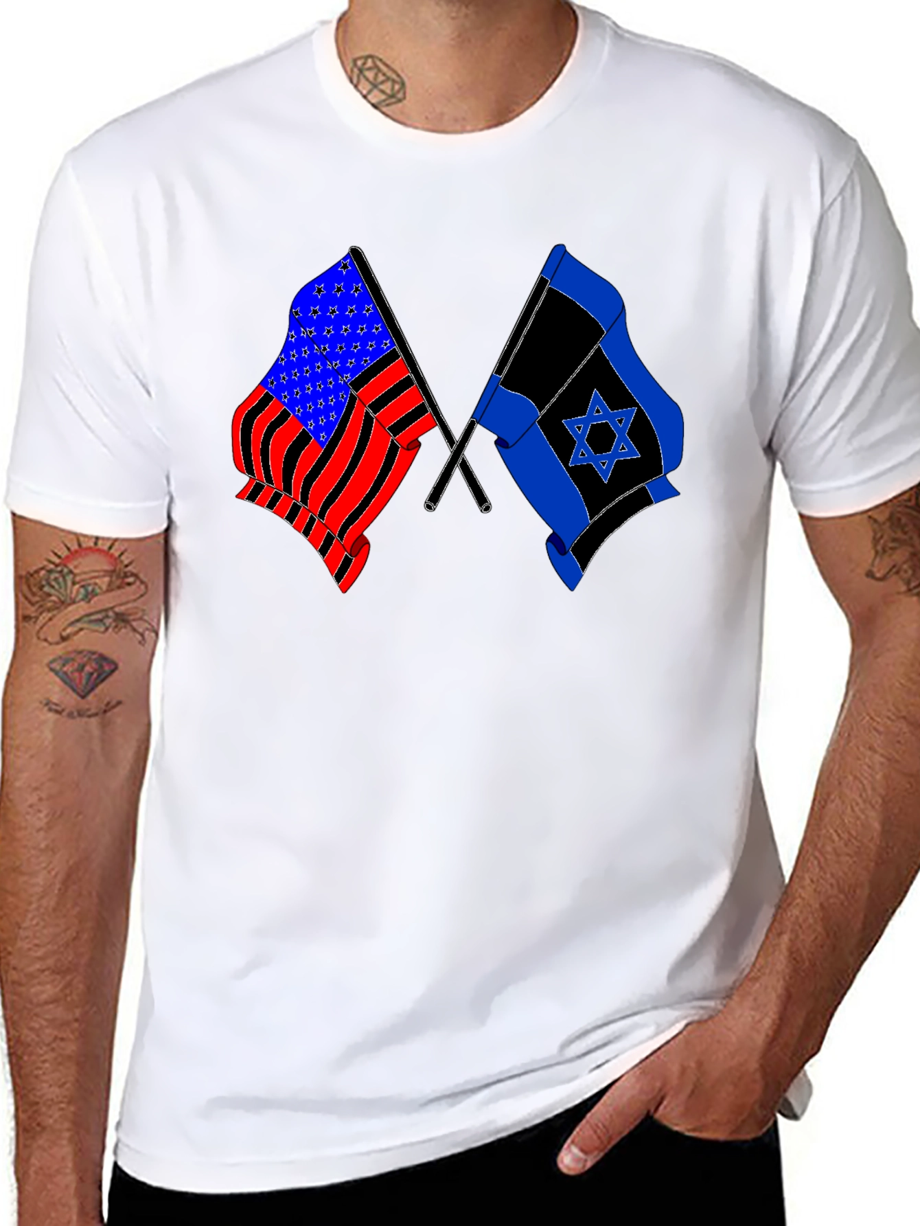 Patriotic Flags T-Shirt