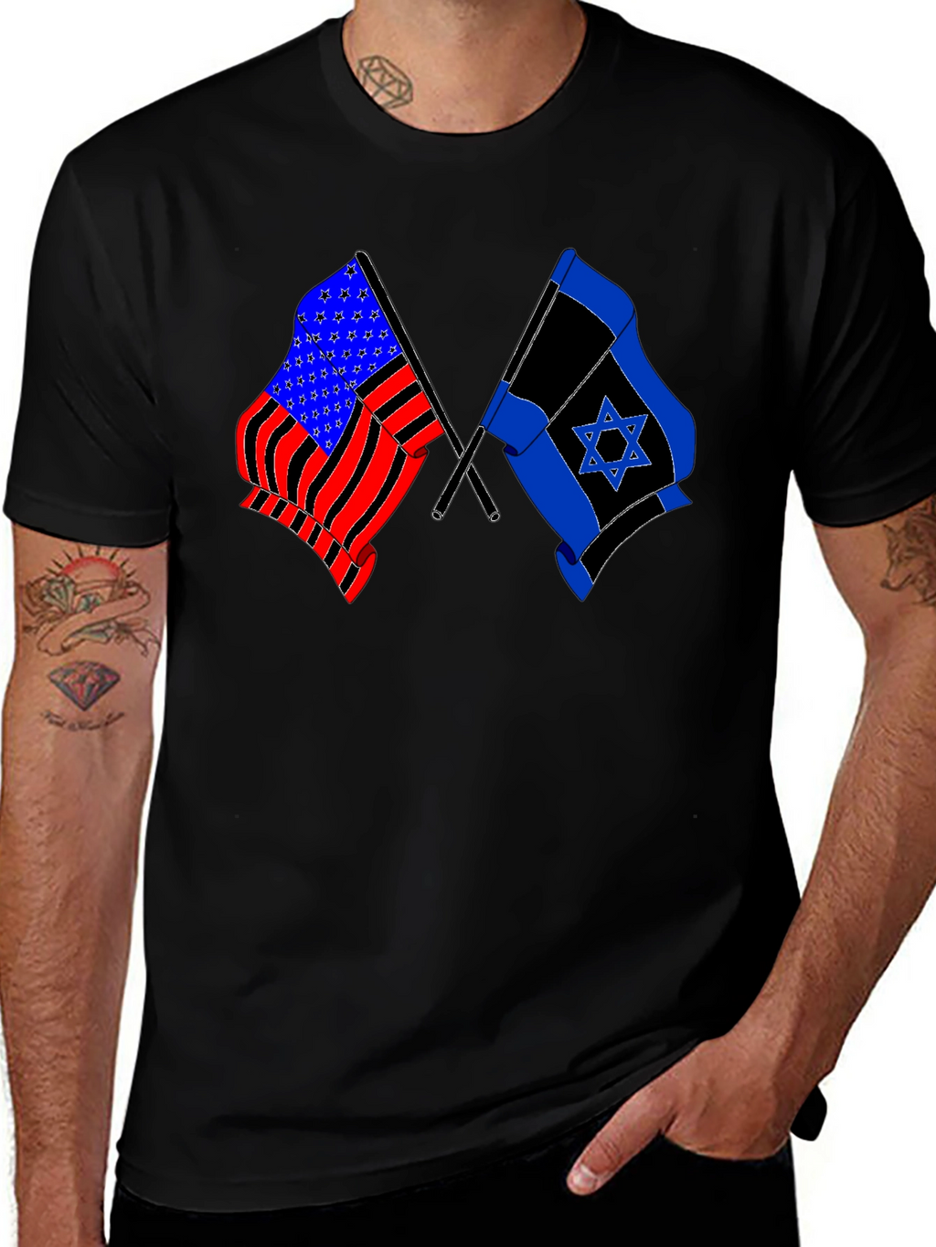 Patriotic Flags T-Shirt