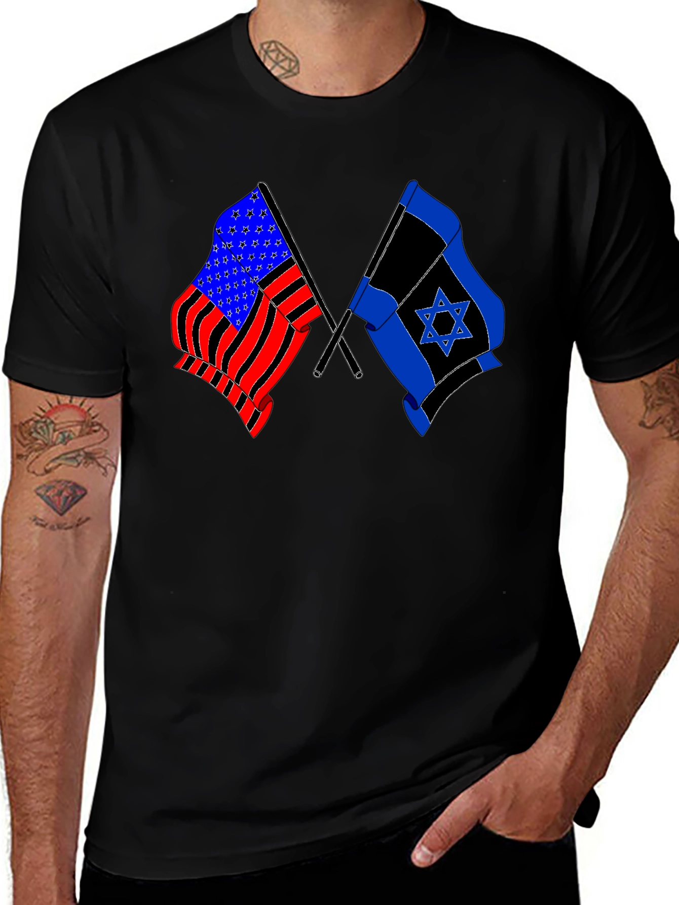 Patriotic Flags T-Shirt
