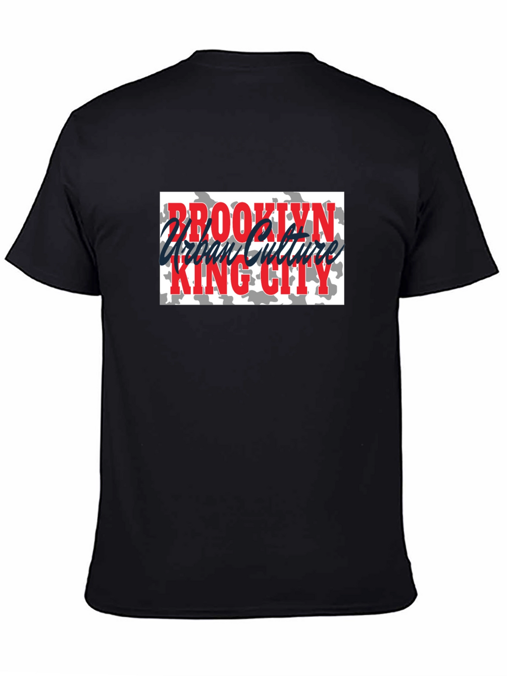 Brooklyn Urban Culture King City Black Tee