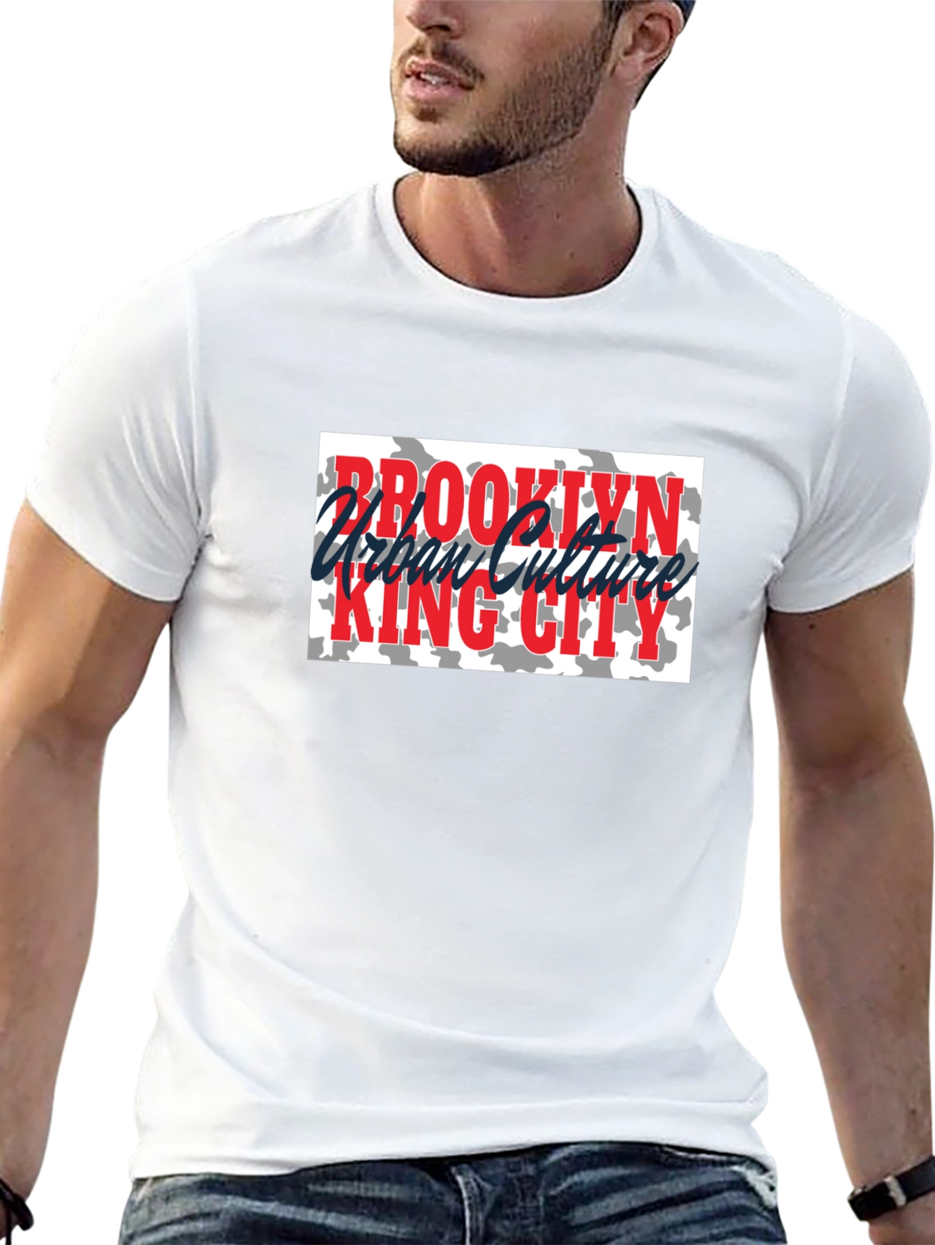 Brooklyn Urban Culture King City Black Tee