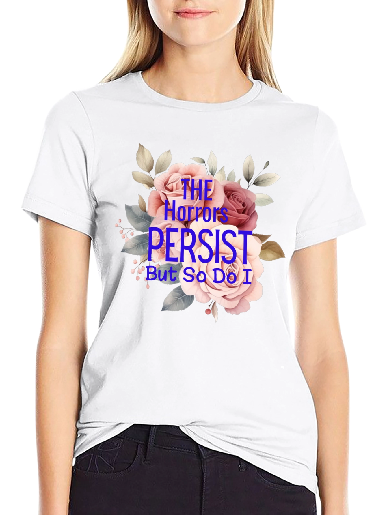 The Horrors Persist Graphic T-Shirt