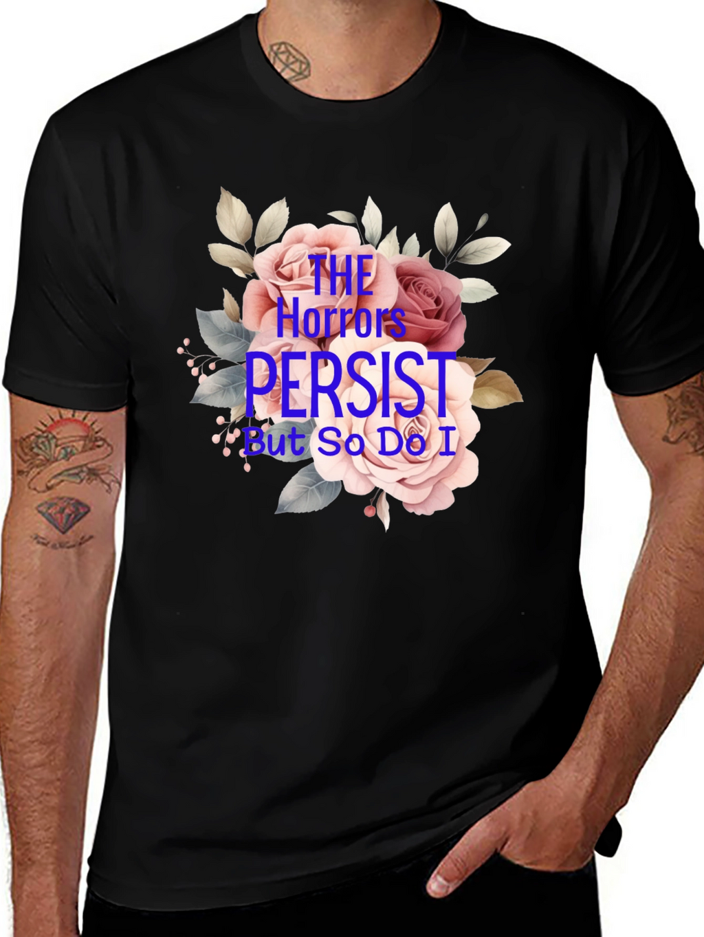 The Horrors Persist Graphic T-Shirt