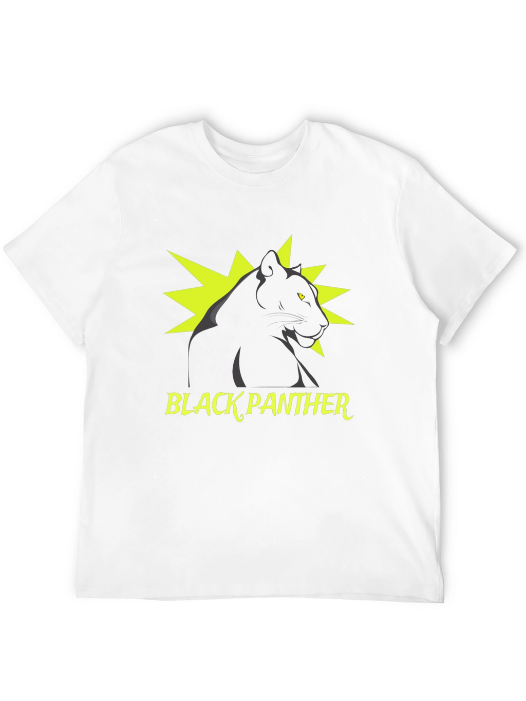 Black Panther Graphic Tee - Stylish Mens T-Shirt