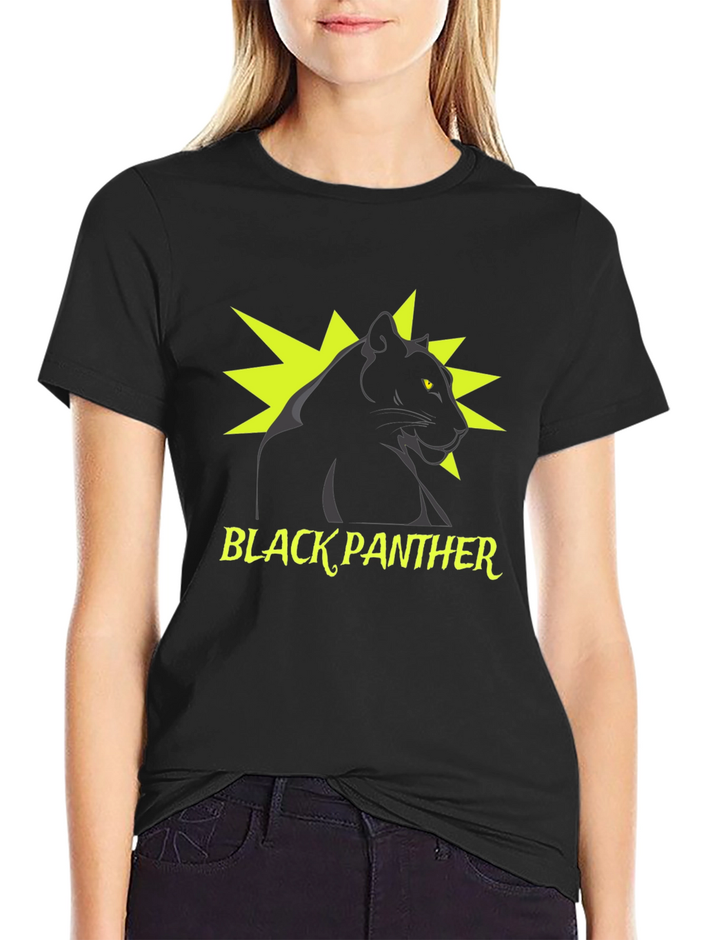 Black Panther Graphic Tee - Stylish Mens T-Shirt