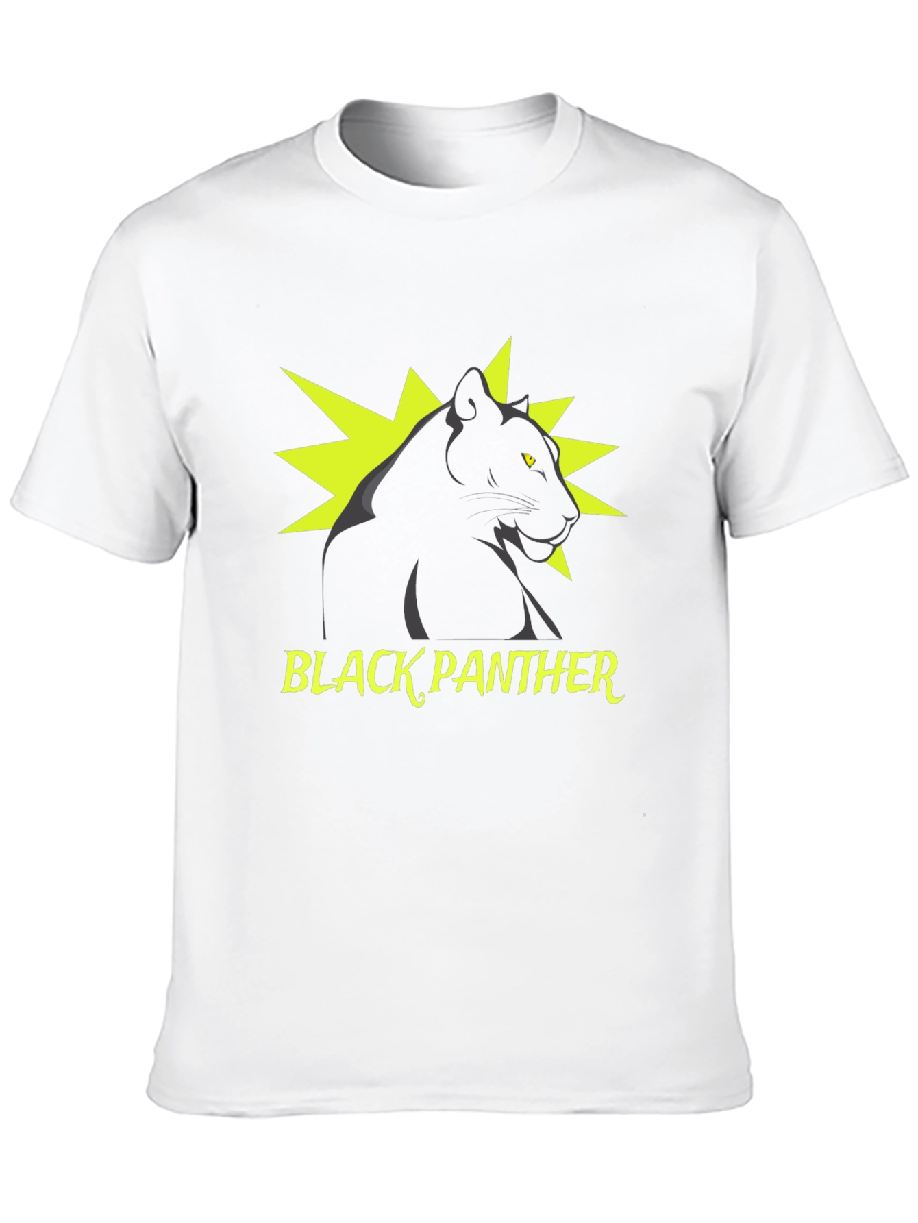 Black Panther Graphic Tee - Stylish Mens T-Shirt