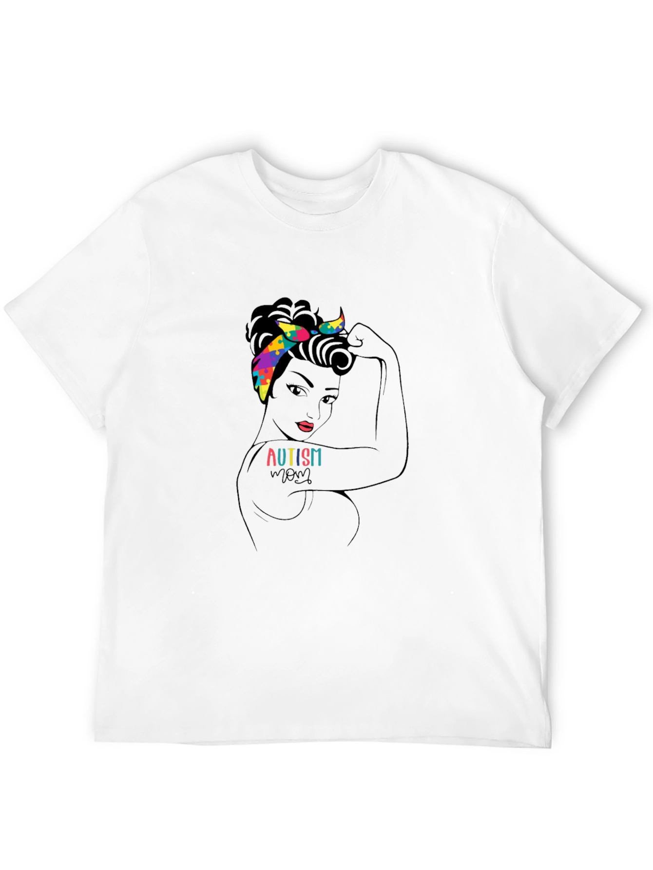 Autism Mom Graphic T-Shirt