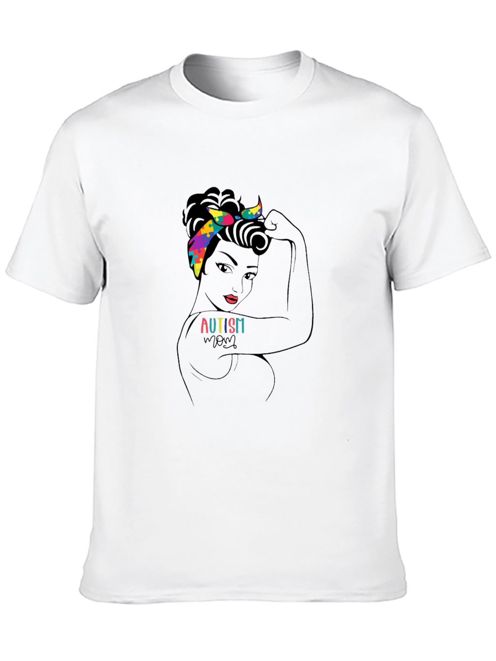 Autism Mom Graphic T-Shirt