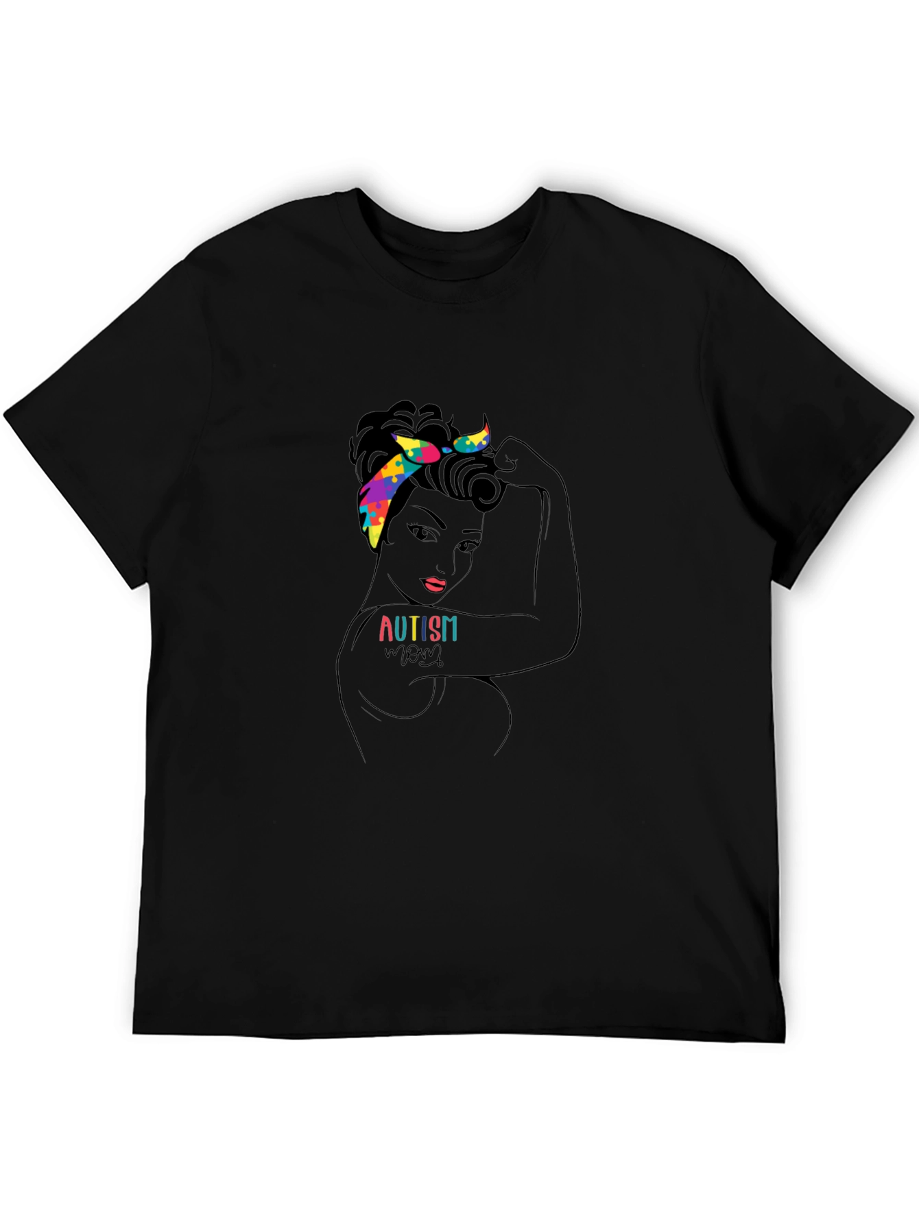 Autism Mom Graphic T-Shirt