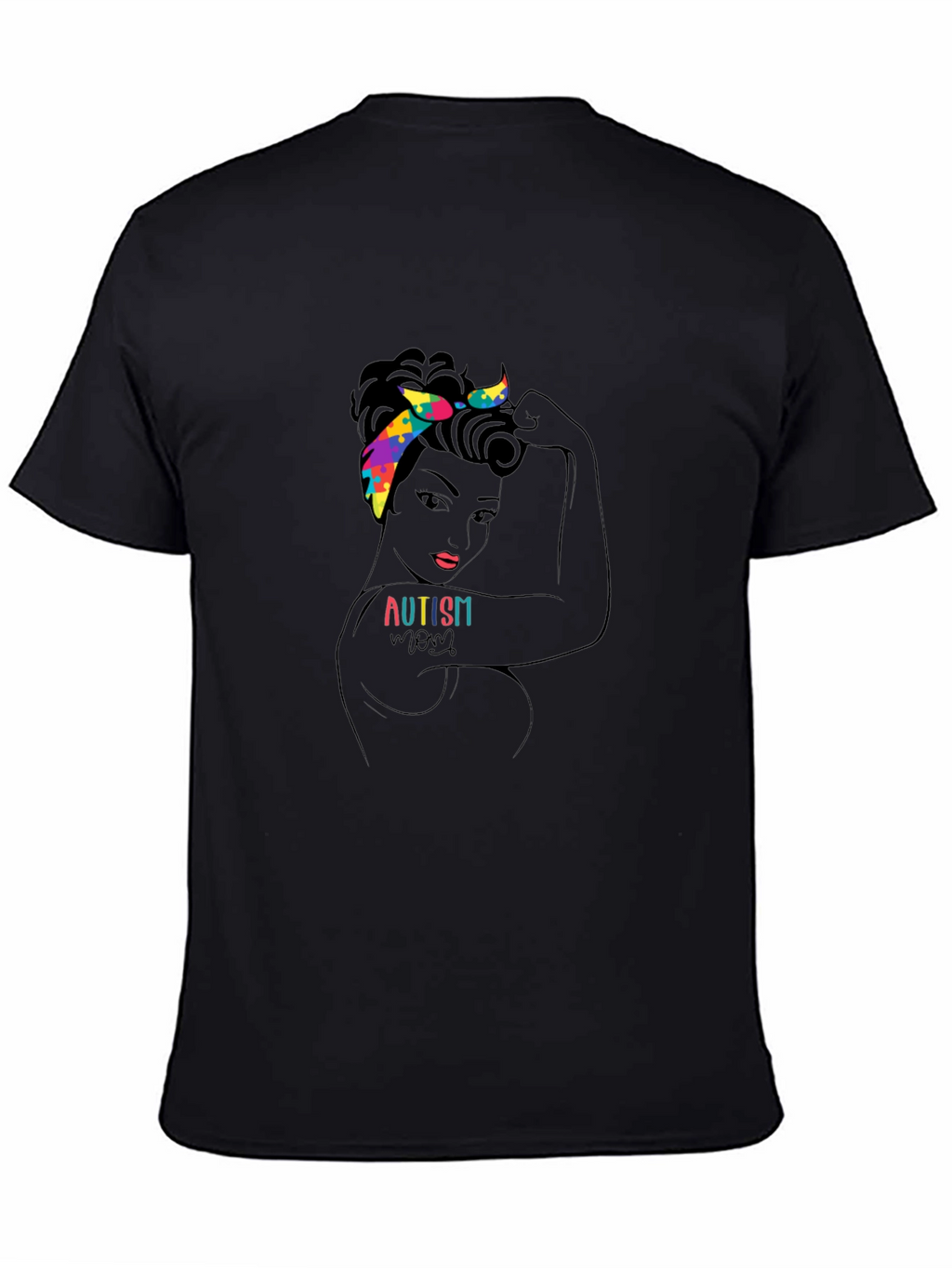 Autism Mom Graphic T-Shirt